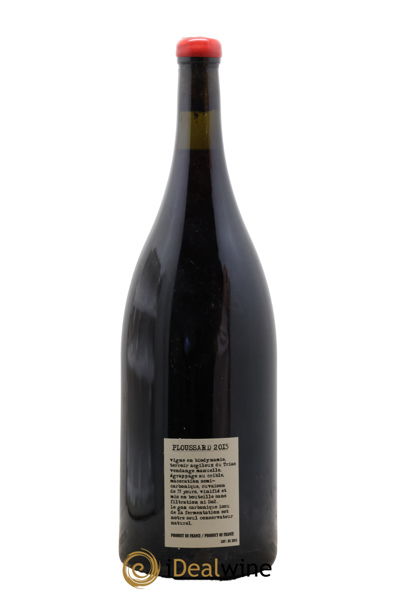 Arbois-Pupillin Ploussard Adeline Houillon & Renaud Bruyère 2015 - Lotto di 1 magnum - 1