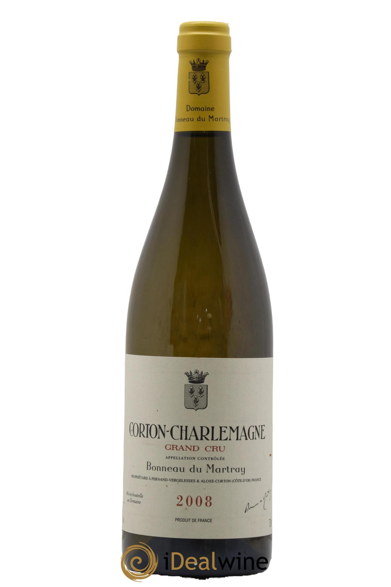 Corton-Charlemagne Grand Cru Bonneau du Martray (Domaine) 2008 - Lot de 1 bouteille - 0