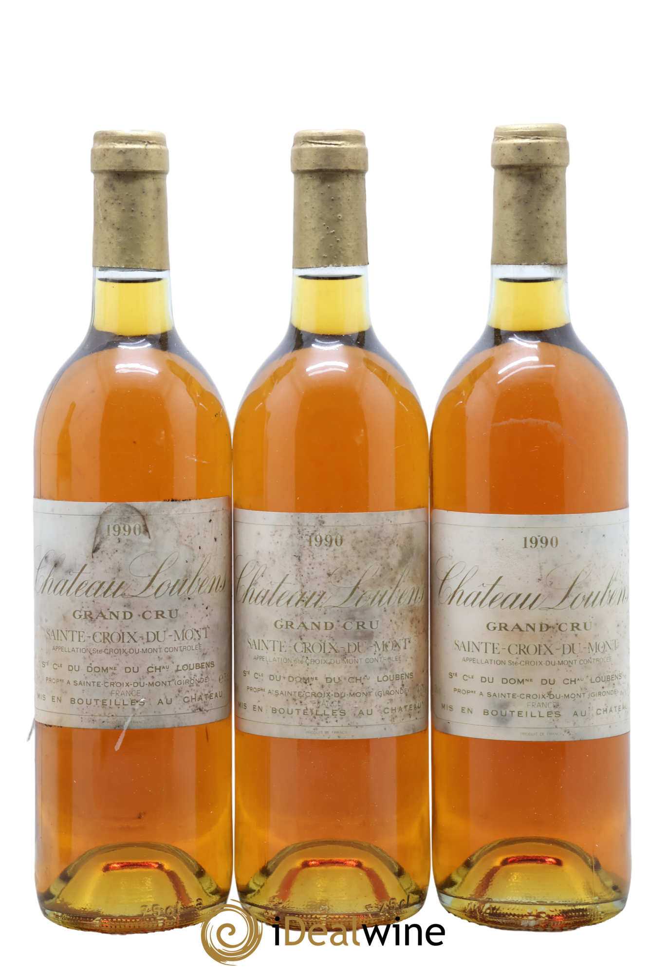 Château Loubens 1990 - Posten von 3 Flaschen - 0