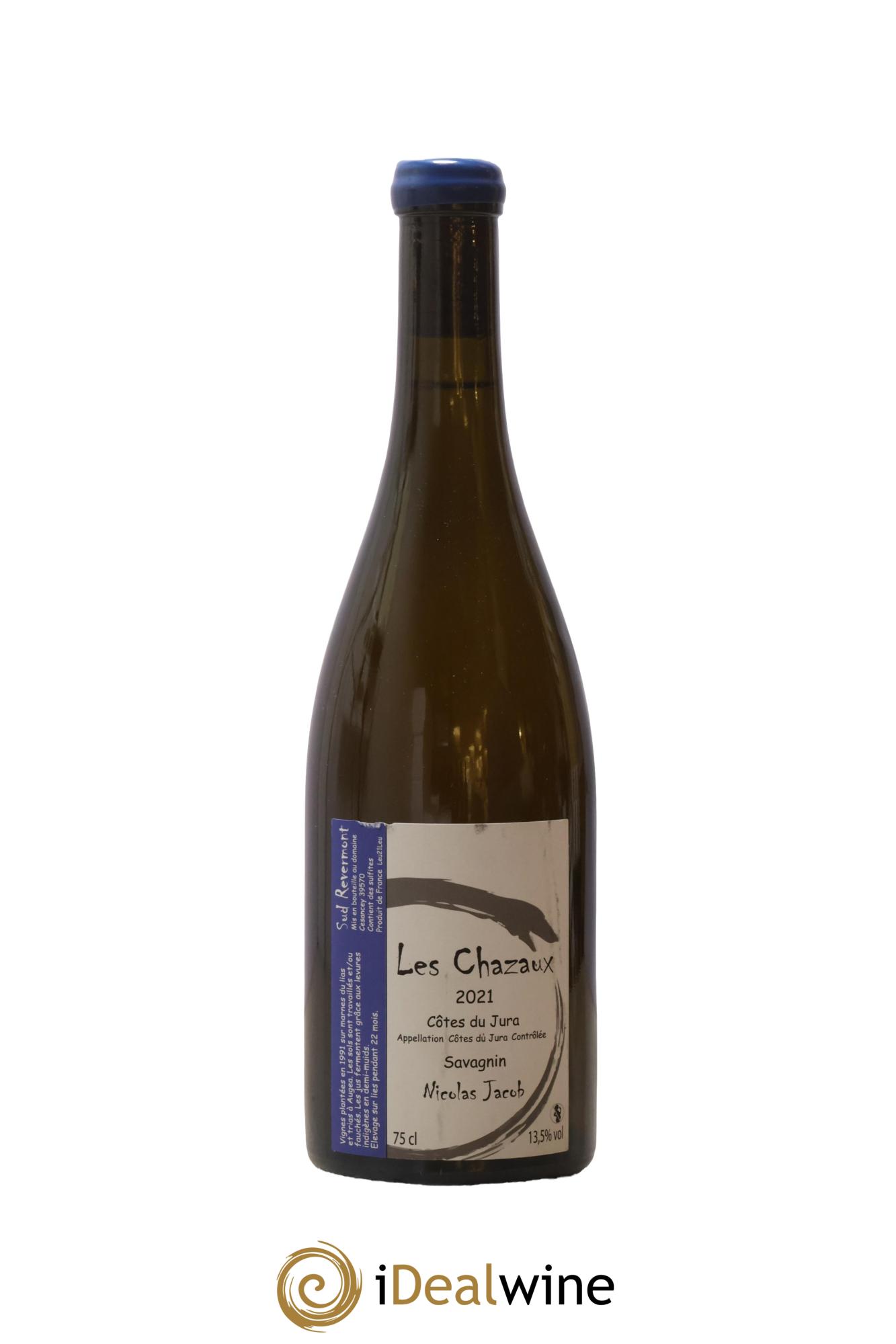 Côtes du Jura Savagnin Les Chazaux Nicolas Jacob 2021 - Lot de 1 bouteille - 0