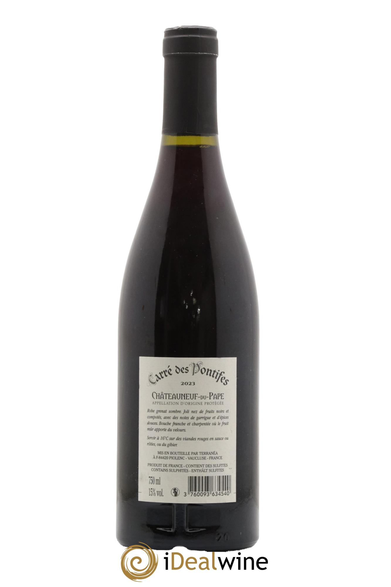 Châteauneuf-du-Pape Carré Des Pontifes 2023 - Lot de 1 bouteille - 1