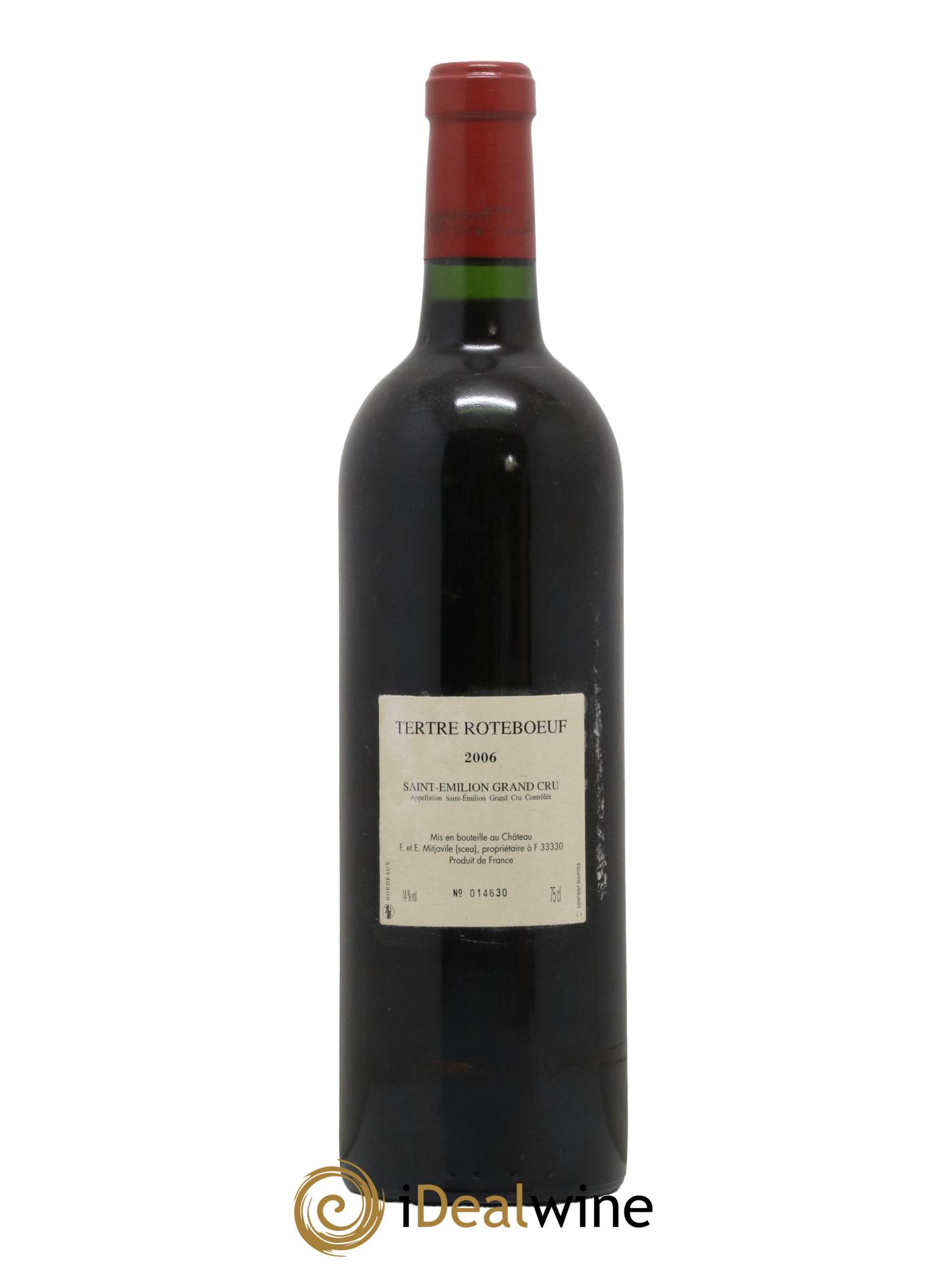 Château Tertre Roteboeuf 2006 - Lot of 1 bottle - 1