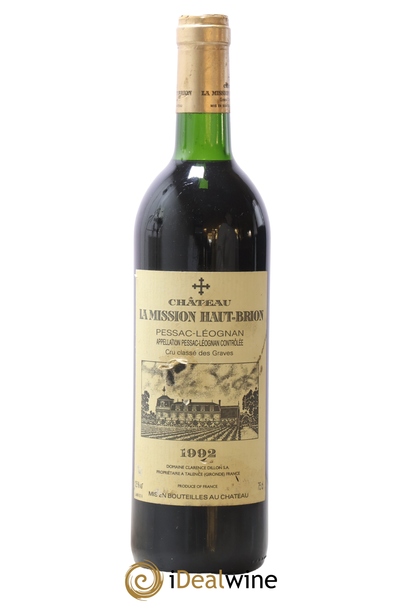 Château la Mission Haut-Brion Cru Classé de Graves 1992 - Lotto di 1 bottiglia - 0