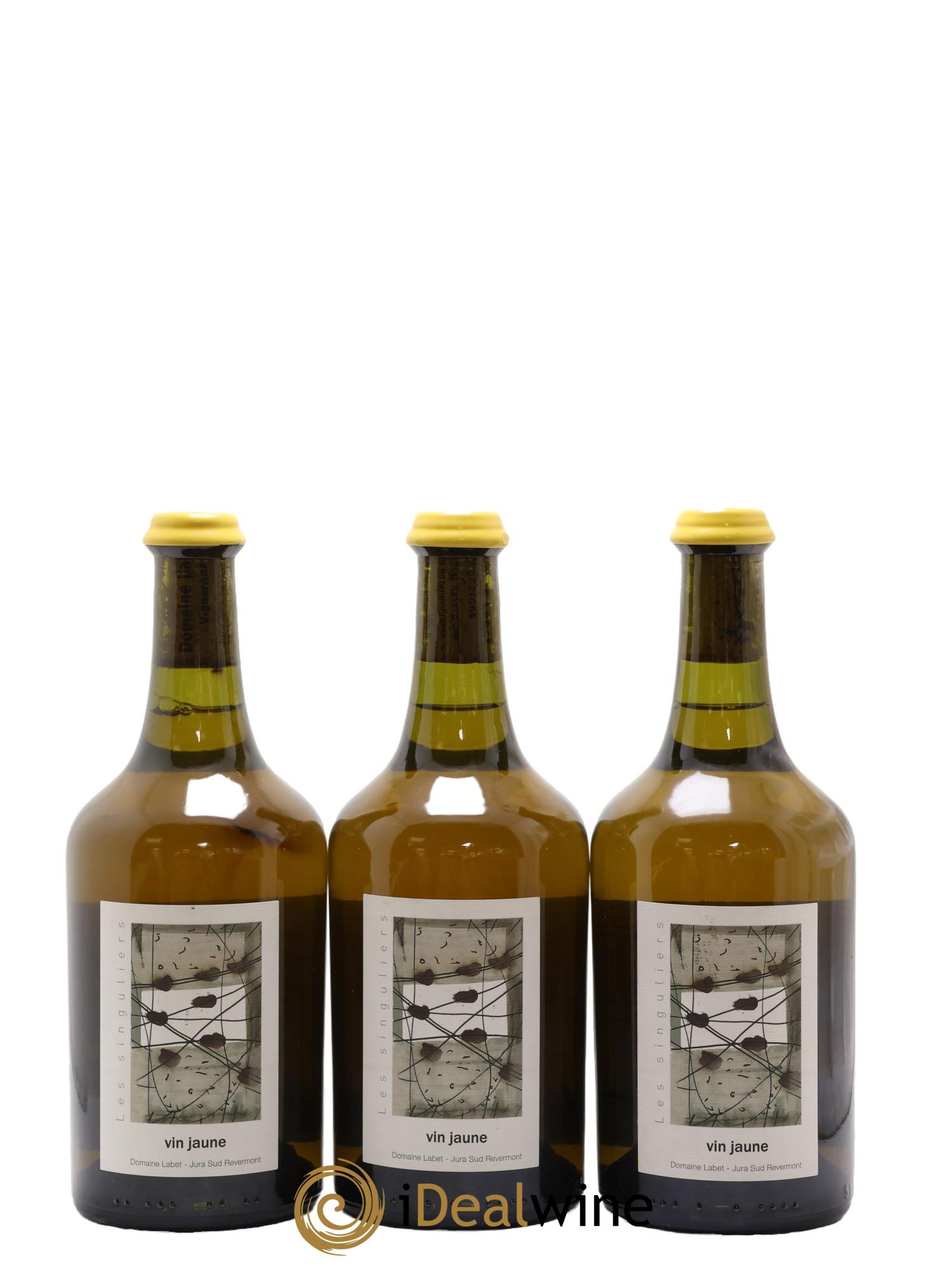 Côtes du Jura Vin Jaune Romain - Julien - Charline Labet 2015 - Lot de 3 clavelins - 0