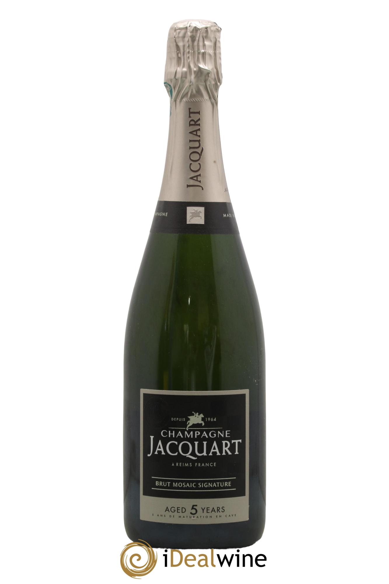 Champagne Brut Mosaique Signature Aged 5 Year Maison Jacquart - Lot de 1 bouteille - 0
