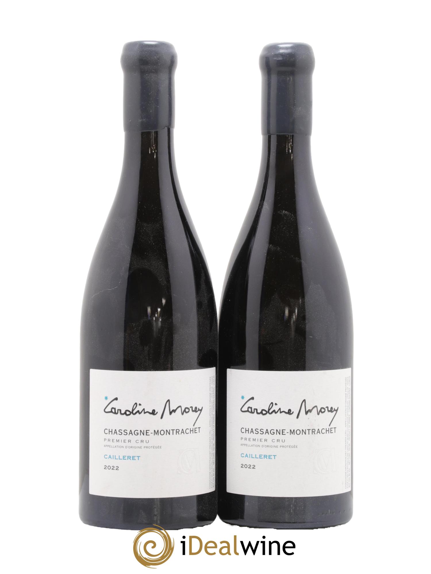 Chassagne-Montrachet 1er Cru Cailleret Caroline Morey 2022 - Posten von 2 Flaschen - 0