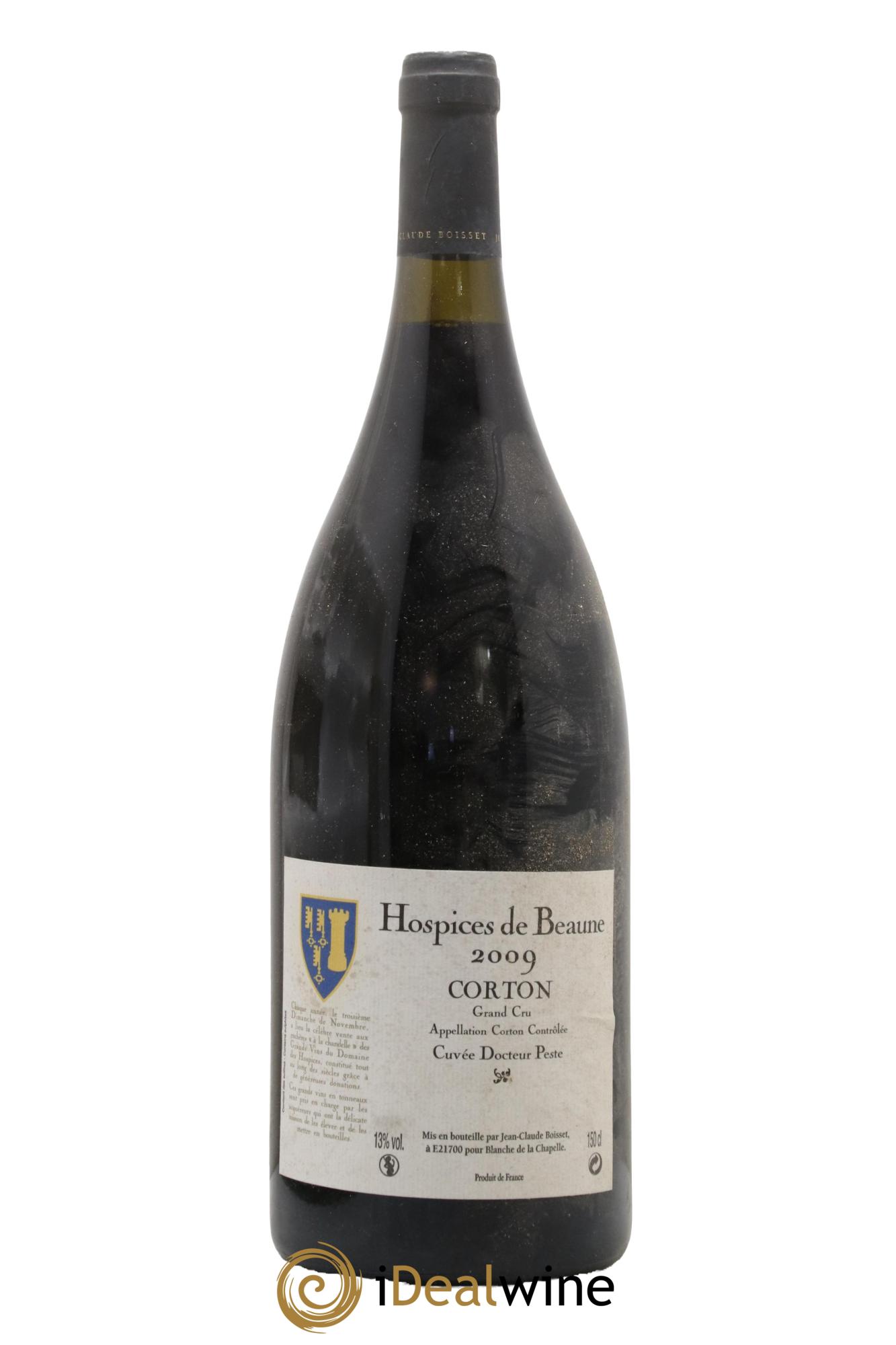 Corton Grand Cru Cuvée Du Docteur Peste Hospices De Beaune 2009 - Lotto di 1 magnum - 0
