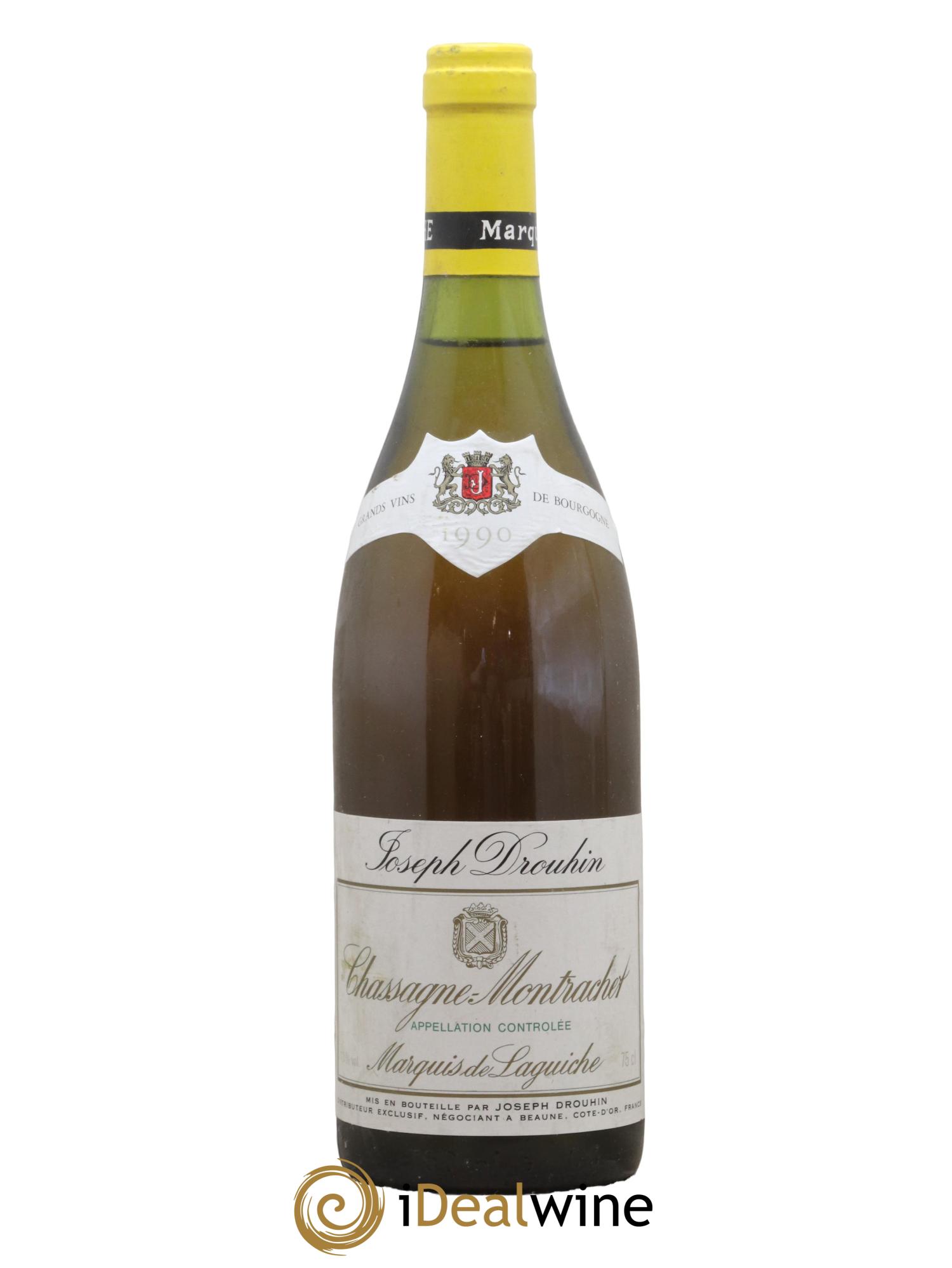 Chassagne-Montrachet Marquis de Laguiche Joseph Drouhin 1990 - Posten von 1 Flasche - 0