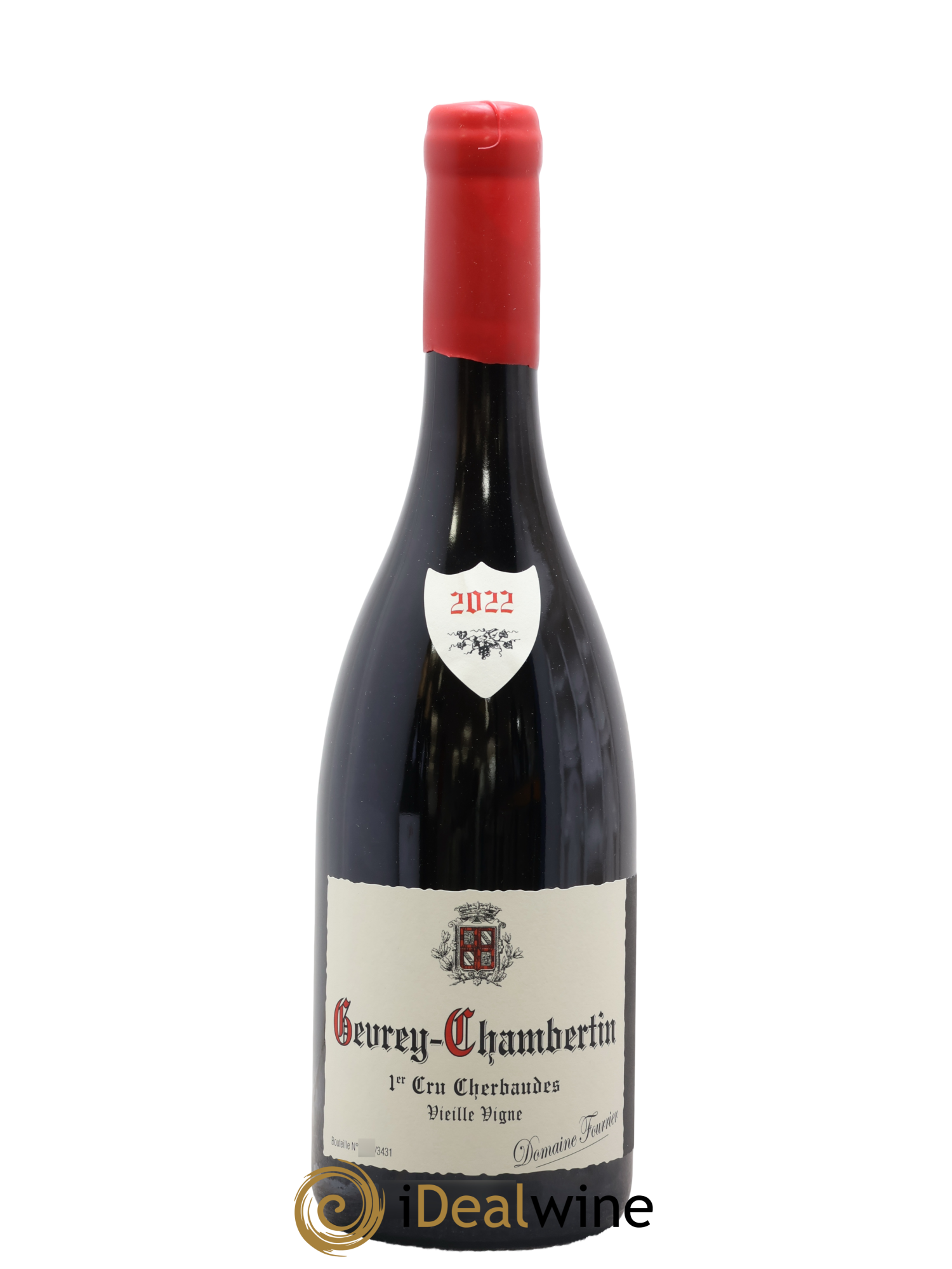Gevrey-Chambertin 1er Cru Les Cherbaudes Vieille Vigne Fourrier (Domaine) 2022 - Lot of 1 bottle - 0
