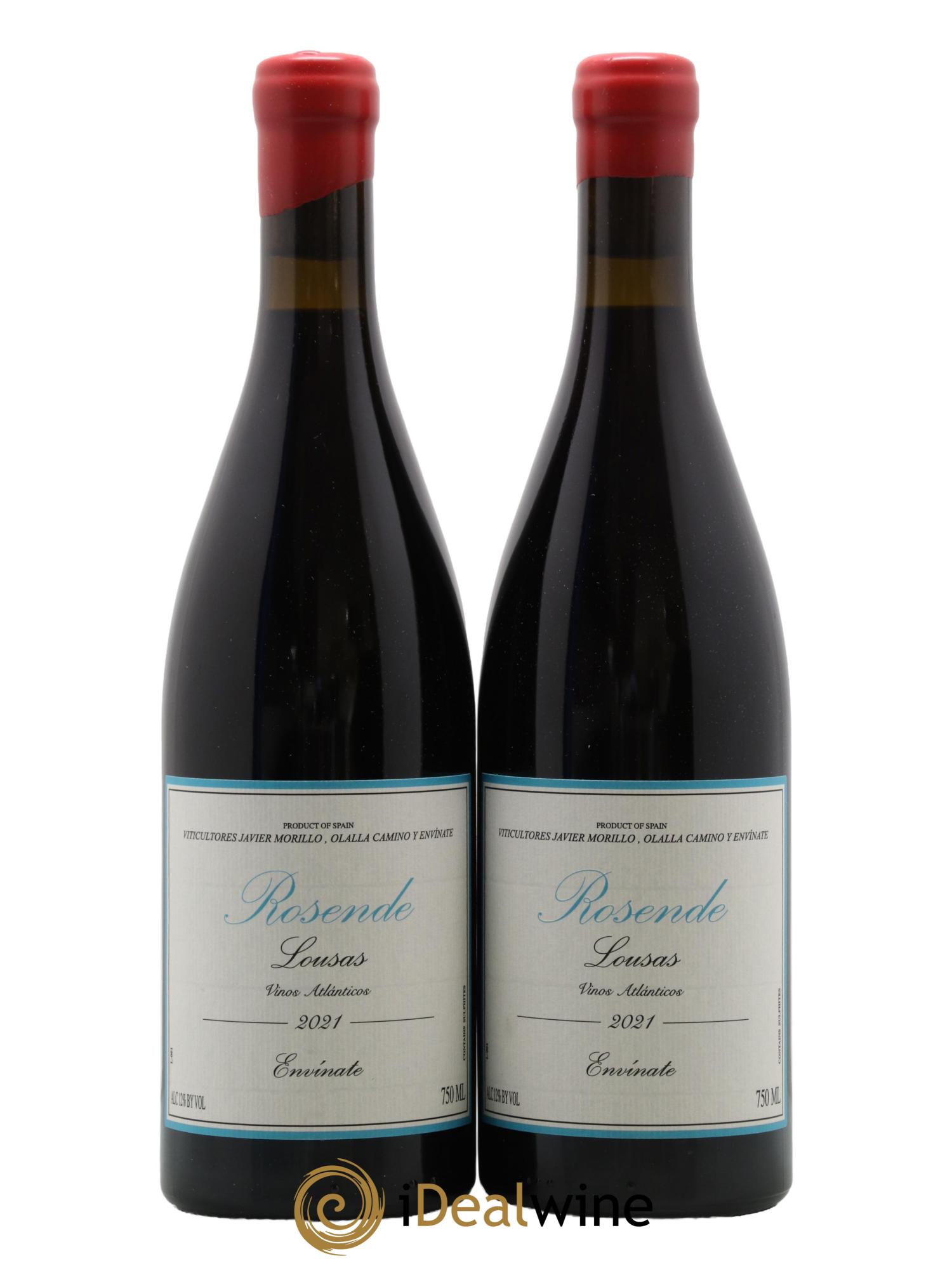Espagne Ribeira Sacra Rosende Lousas Envinate 2021 - Lot de 2 bouteilles - 0