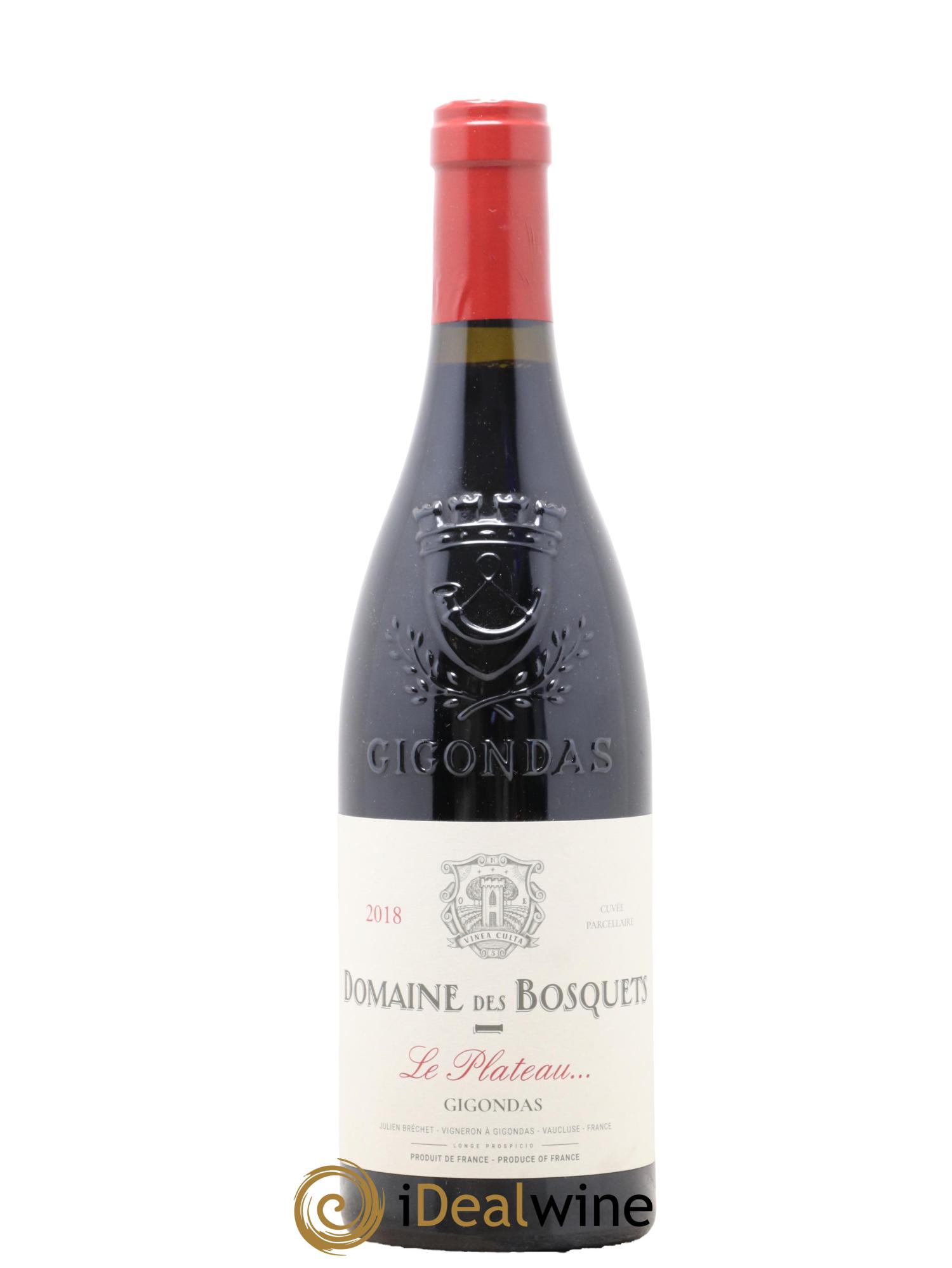 Gigondas Le Plateau Des Bosquets 2018 - Posten von 1 Flasche - 0