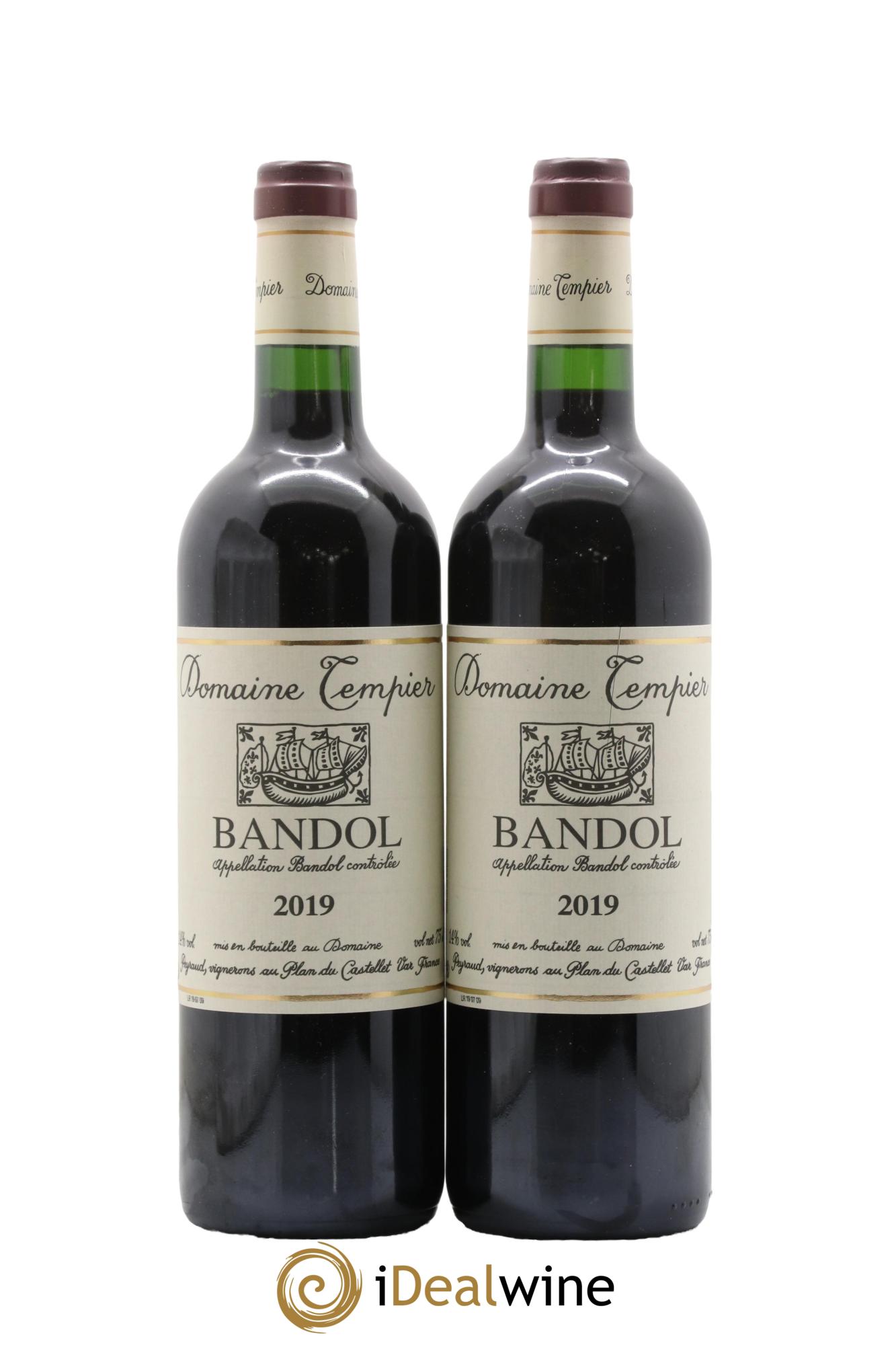Bandol Domaine Tempier Famille Peyraud 2019 - Lot de 2 bouteilles - 0