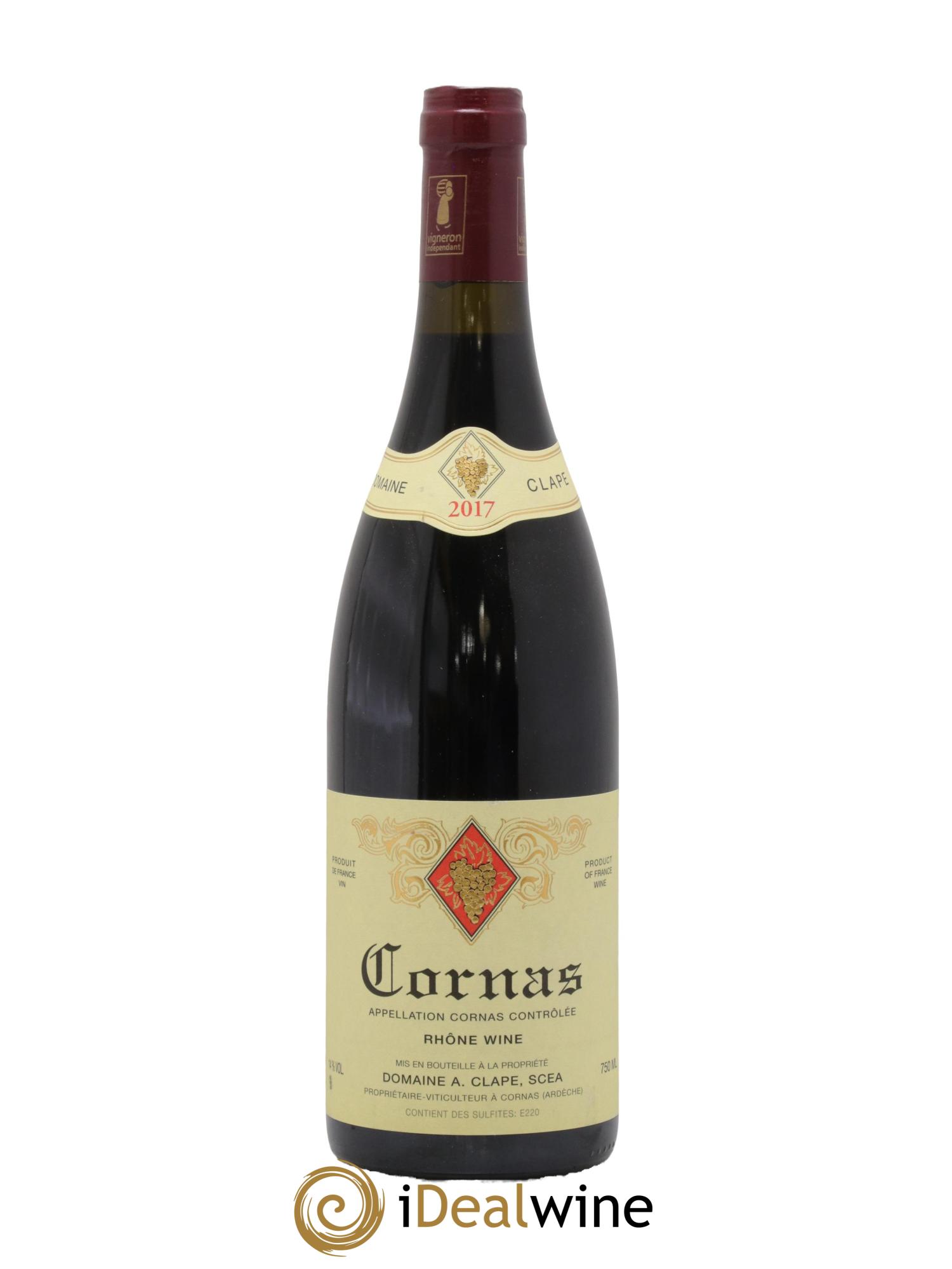 Cornas Auguste Clape 2017 - Lot of 1 bottle - 0
