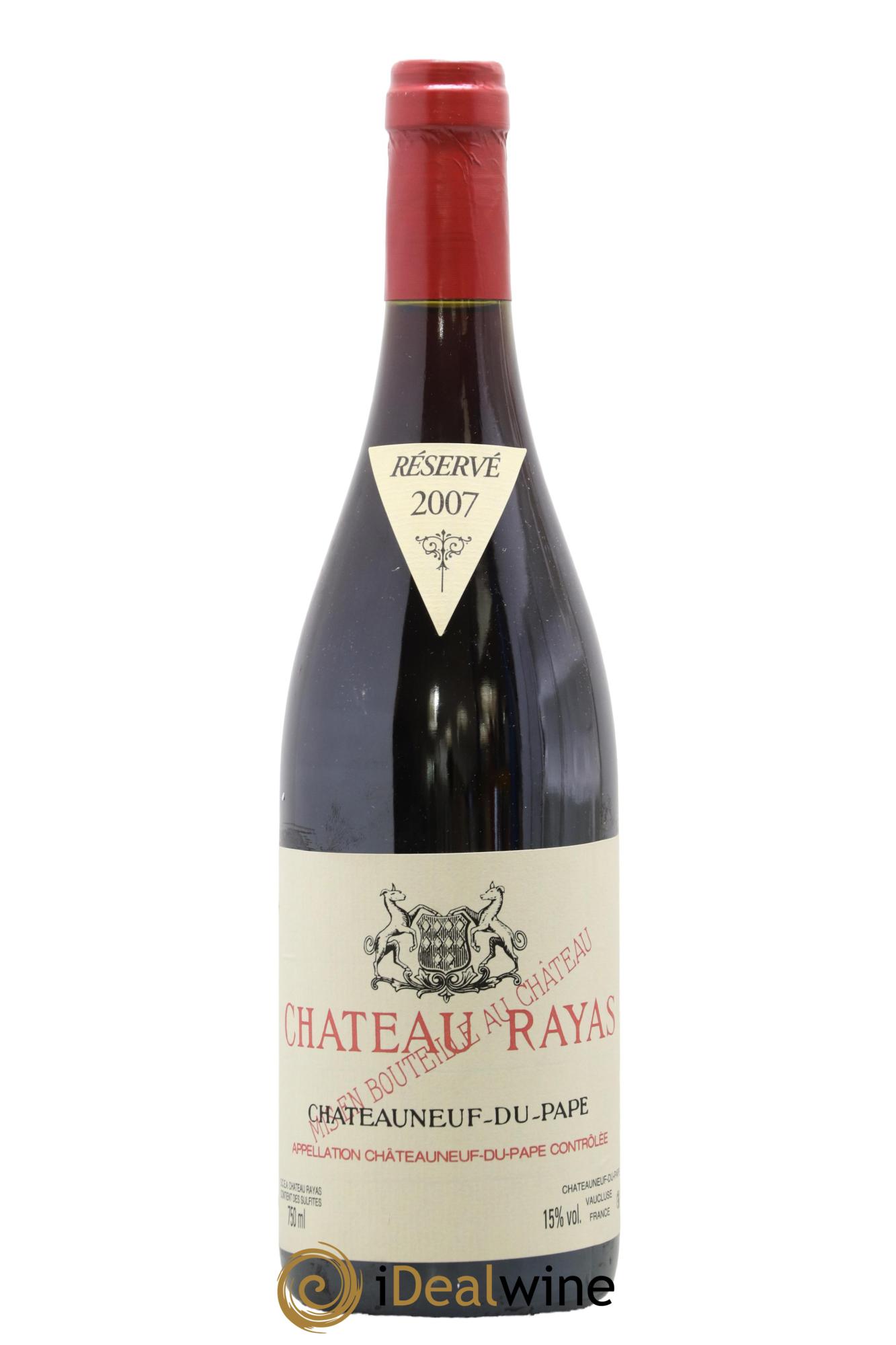 Châteauneuf-du-Pape Château Rayas Emmanuel Reynaud 2007 - Lot of 1 bottle - 0