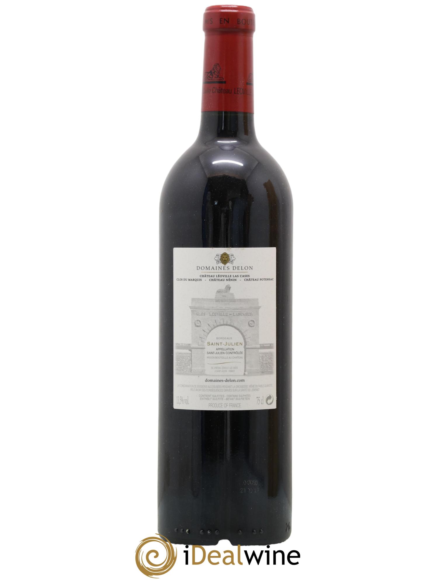 Château Léoville Las Cases 2ème Grand Cru Classé 2015 - Lot de 1 bouteille - 2