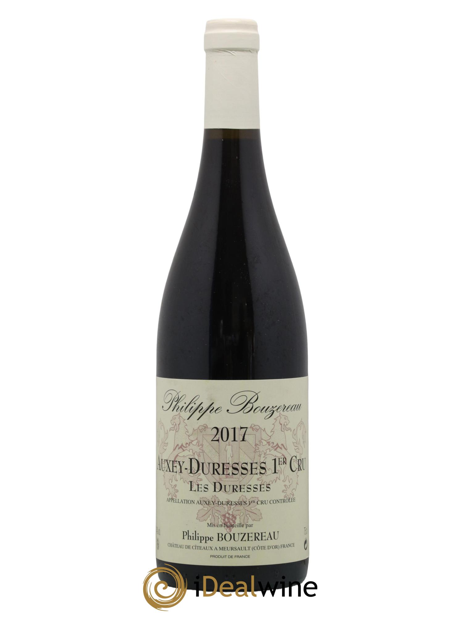 Auxey-Duresses 1er Cru Les Duresses Domaine Philippe Bouzereau 2017 - Lot of 1 bottle - 0