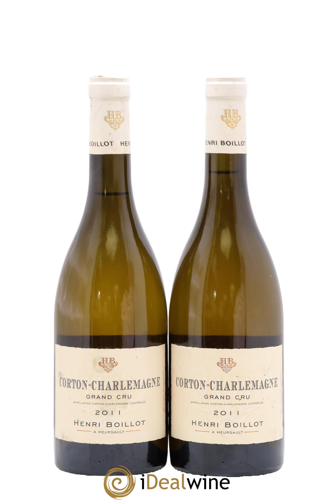 Corton-Charlemagne Grand Cru Henri Boillot (Domaine) 2011 - Lot of 2 bottles - 0