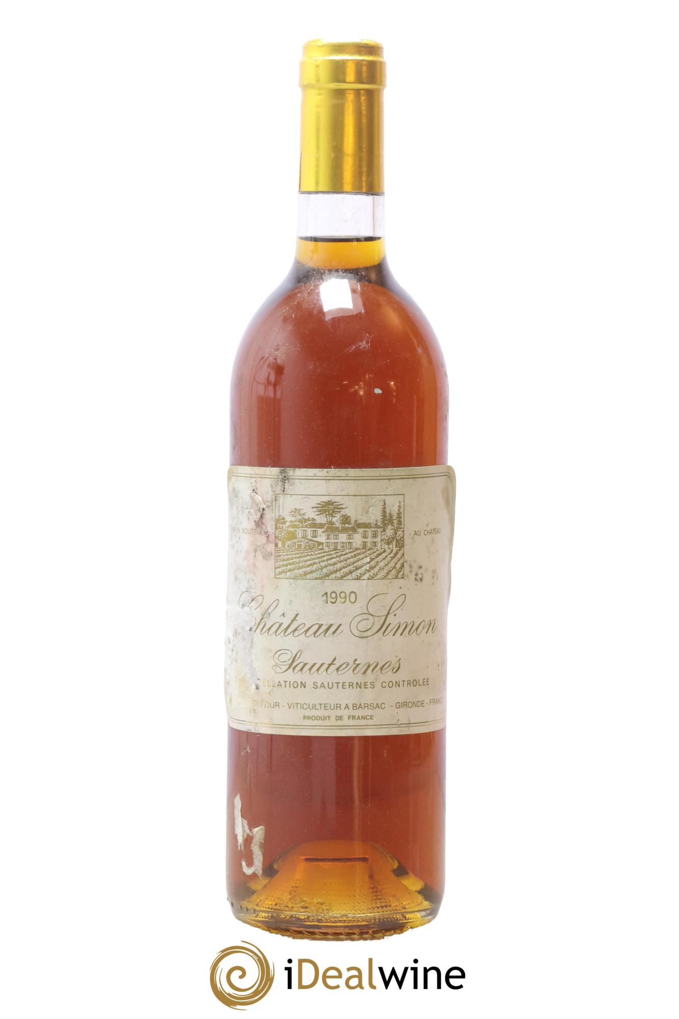 Château Simon 1990 - Lotto di 1 bottiglia - 0