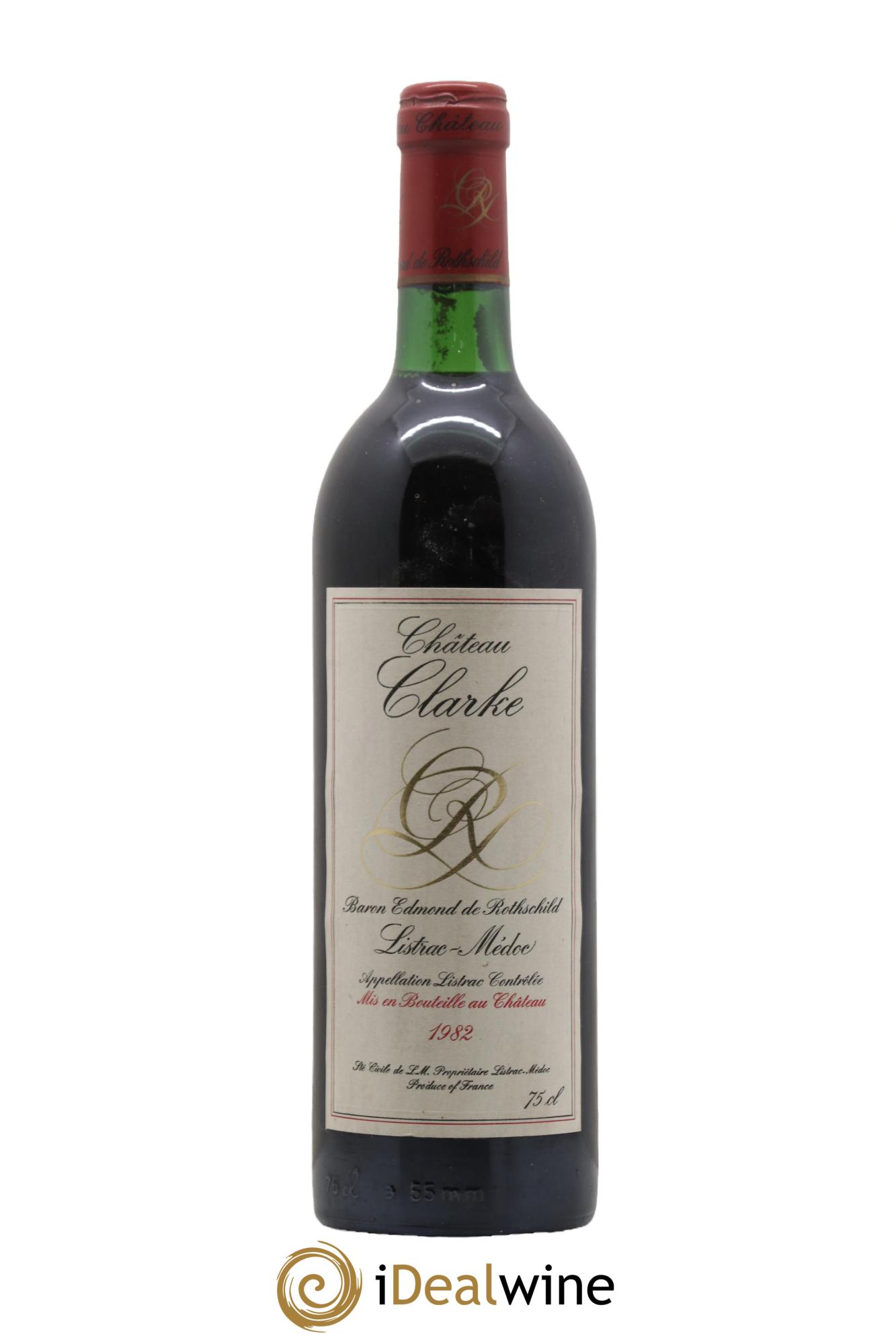 Château Clarke 1982 - Posten von 1 Flasche - 0