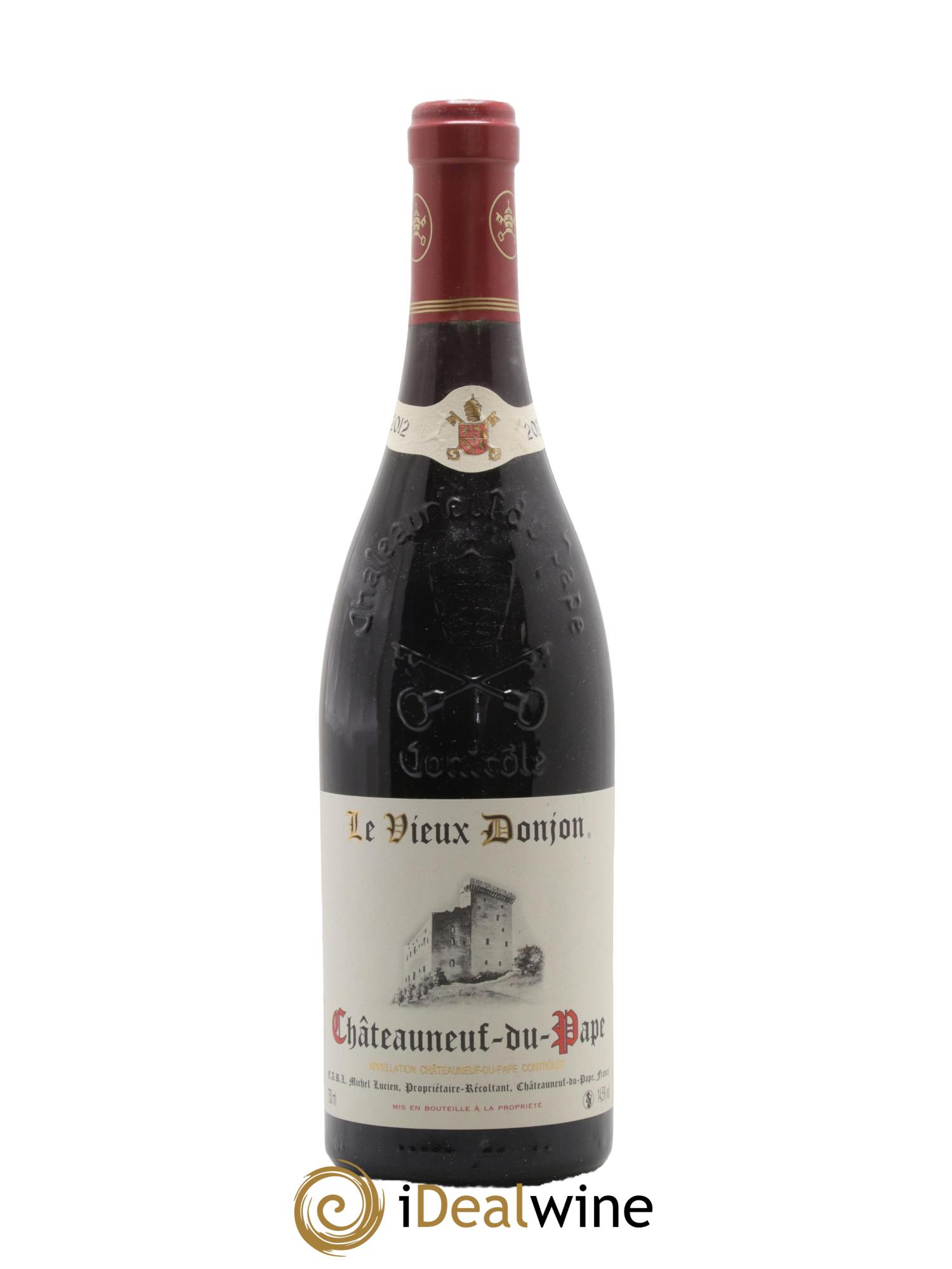 Châteauneuf-du-Pape Le Vieux Donjon Michel Lucien 2012 - Lot de 1 bouteille - 0