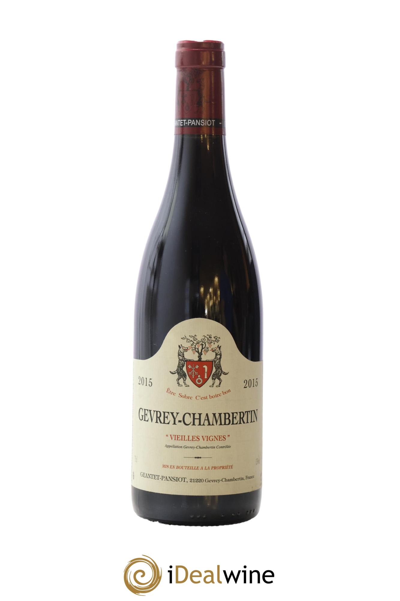 Gevrey-Chambertin Vieilles vignes Geantet-Pansiot 2015 - Lot of 1 bottle - 0