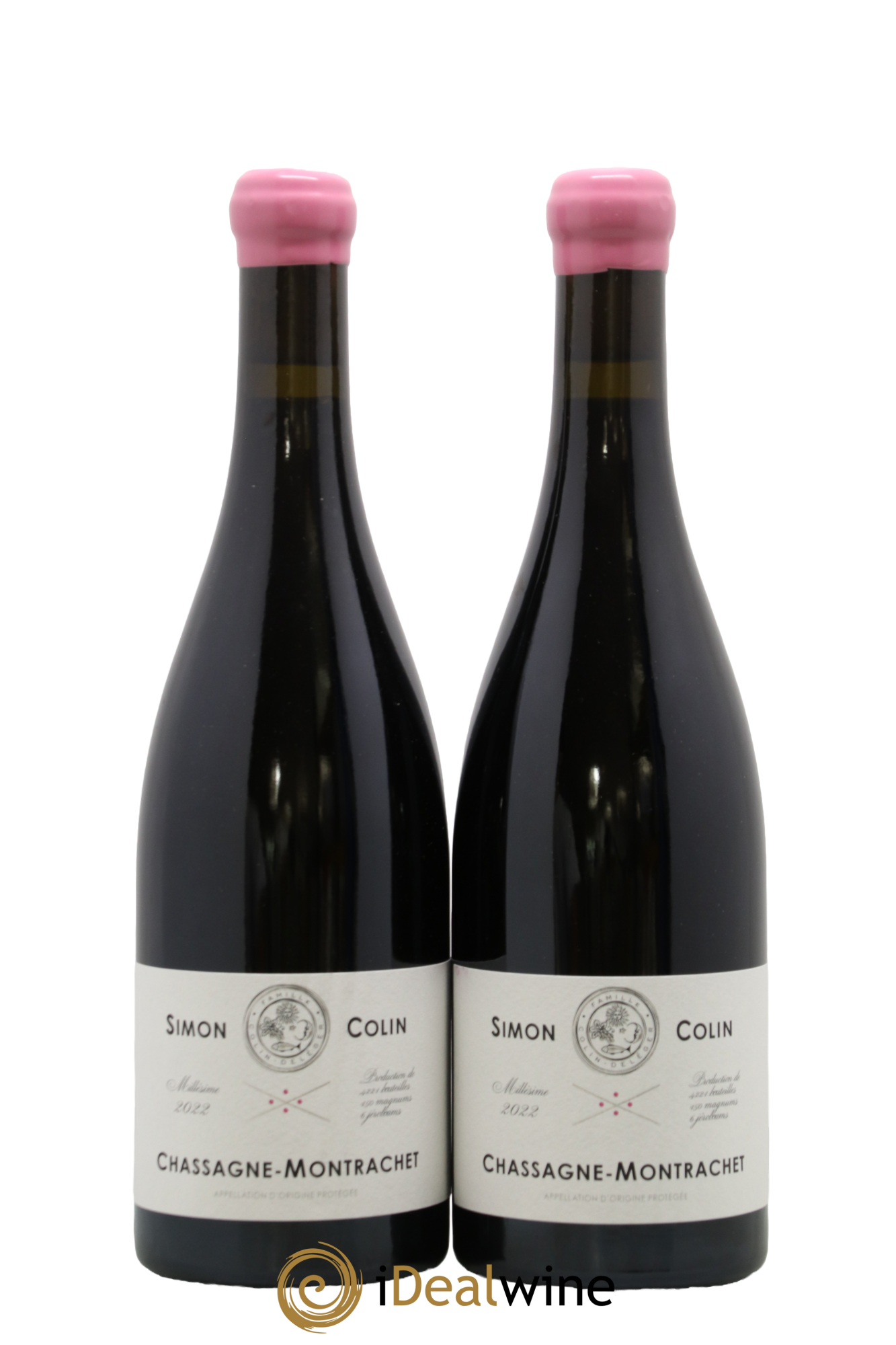 Chassagne-Montrachet Simon Colin 2022 - Lot de 2 bouteilles - 0
