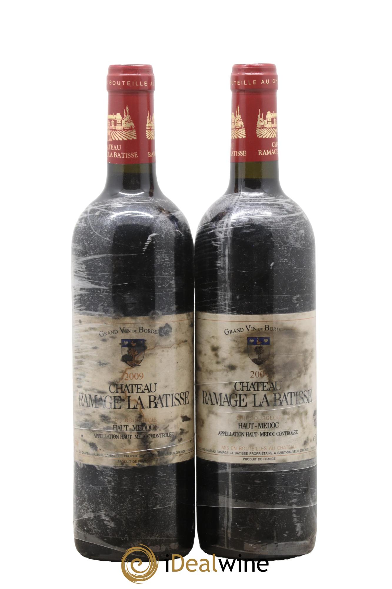 Château Ramage la Bâtisse Cru Bourgeois 2009 - Lot of 2 bottles - 0
