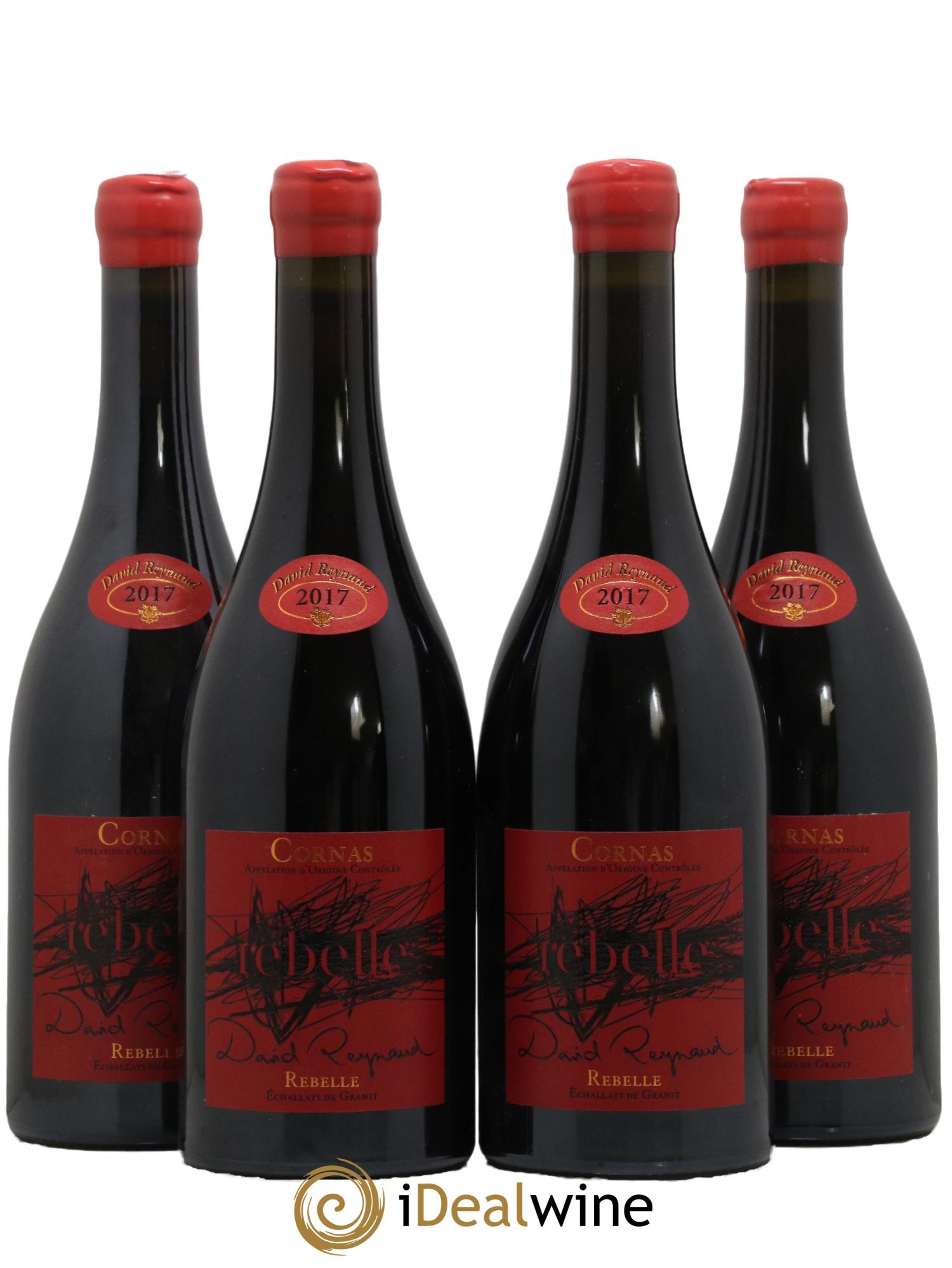 Cornas Rebelle David Reynaud 2017 - Posten von 4 Flaschen - 0