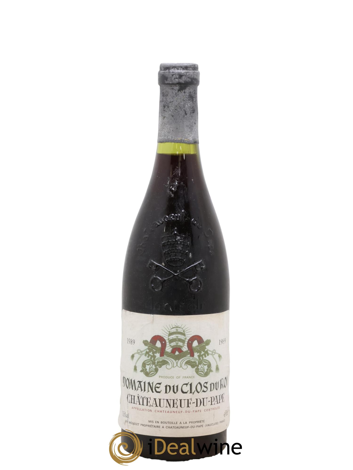 Châteauneuf-du-Pape Domaine Clos Du Roi 1989 - Lot de 1 bouteille - 0