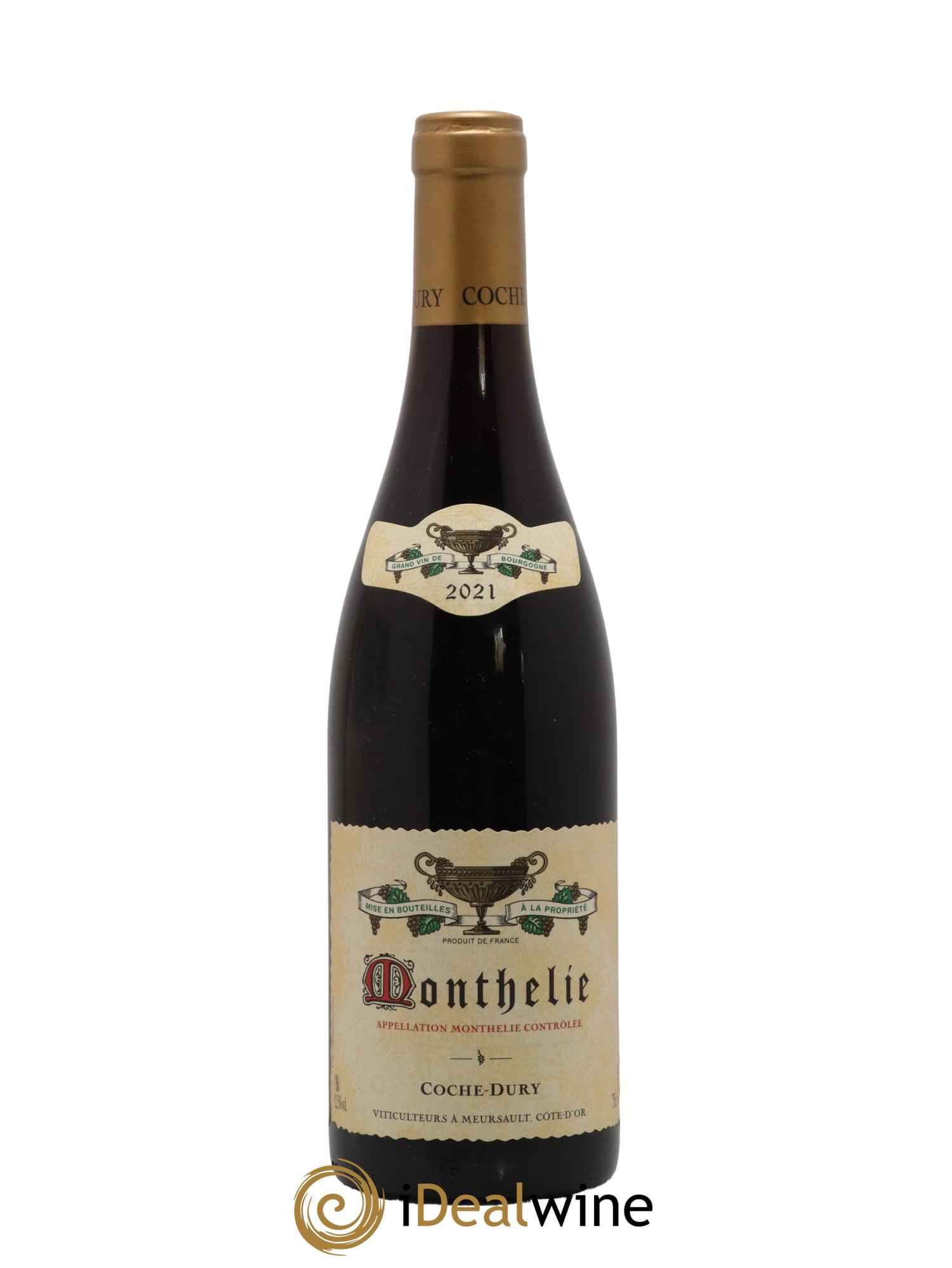 Monthélie Coche Dury (Domaine) 2021 - Lot de 1 bouteille - 0