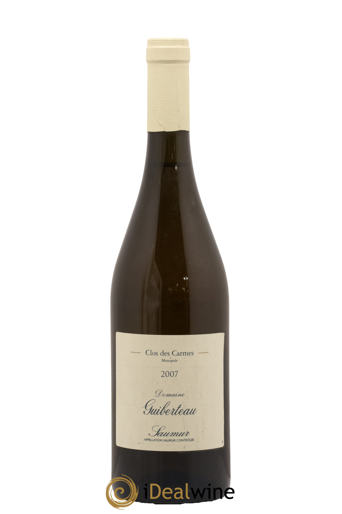 Saumur Brézé Clos des Carmes Domaine Guiberteau 2007 - Lot of 1 bottle - 0