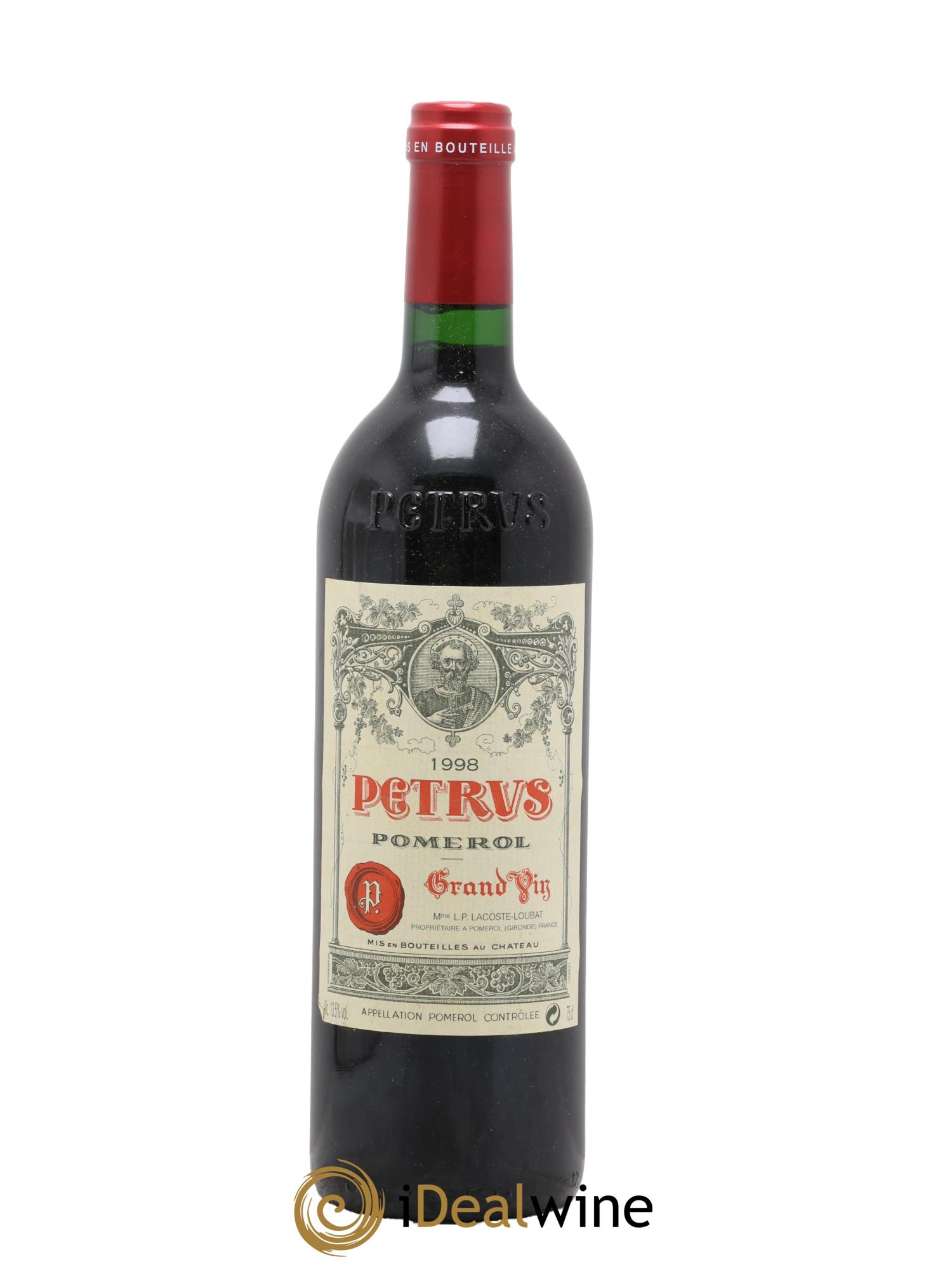 Petrus 1998 - Lot de 1 bouteille - 0