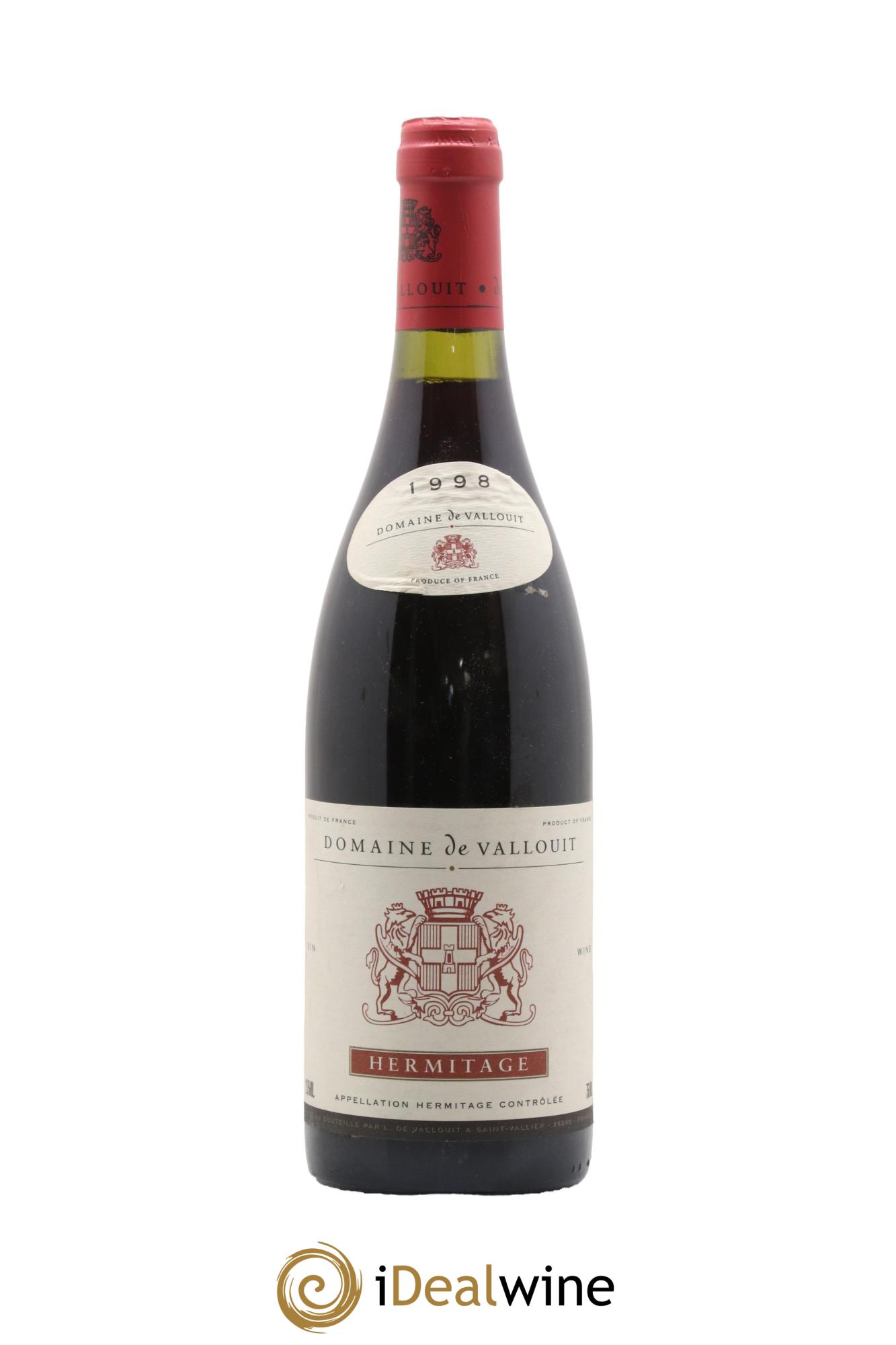 Hermitage Vallouit 1998 - Posten von 1 Flasche - 0