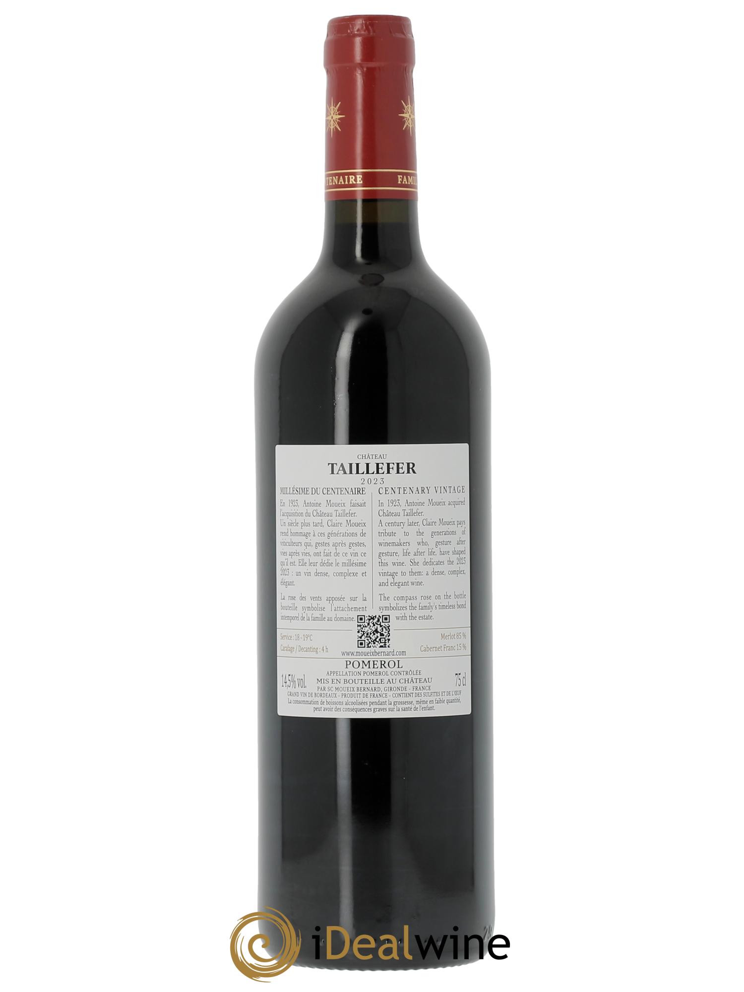 Château Taillefer  2023 - Lot de 1 bouteille - 1