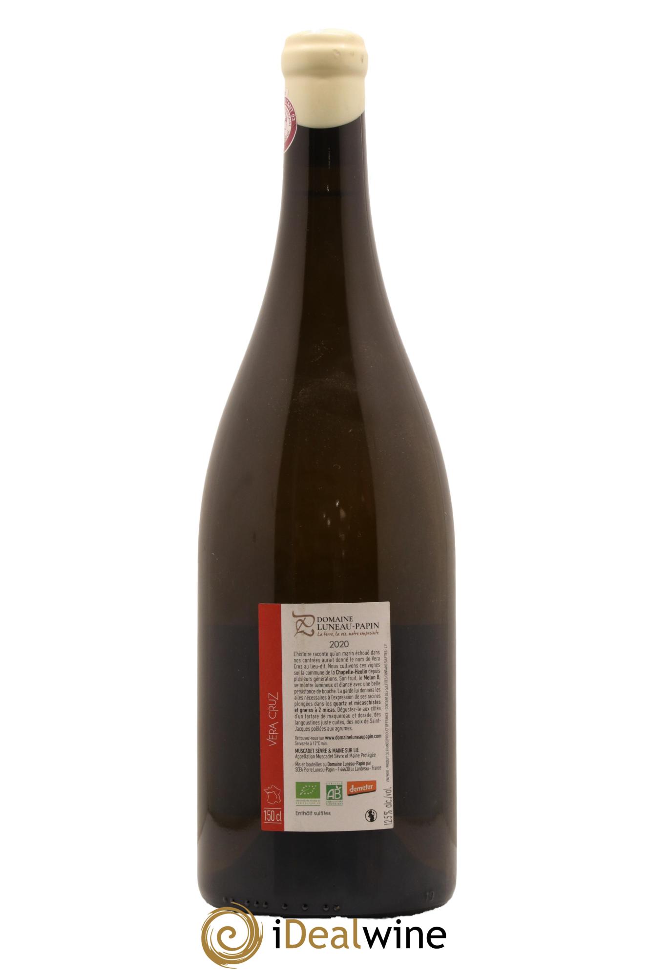 Muscadet-Sèvre-et-Maine Vera Cruz Luneau-Papin 2020 - Lot de 1 magnum - 1