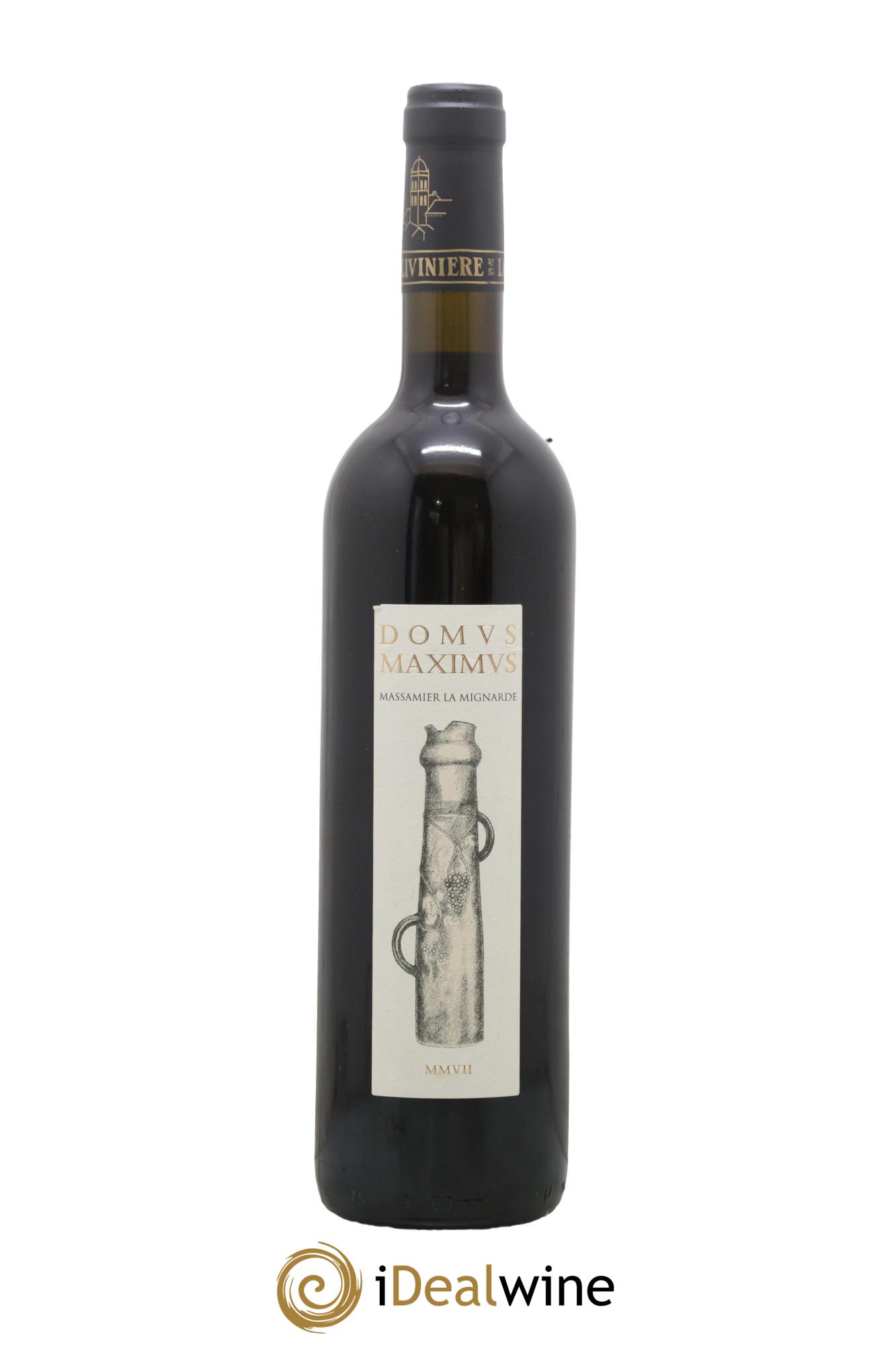 Minervois La Livinière Domus Maximus Domaine Massamier la Mignarde 2007 - Posten von 1 Flasche - 0