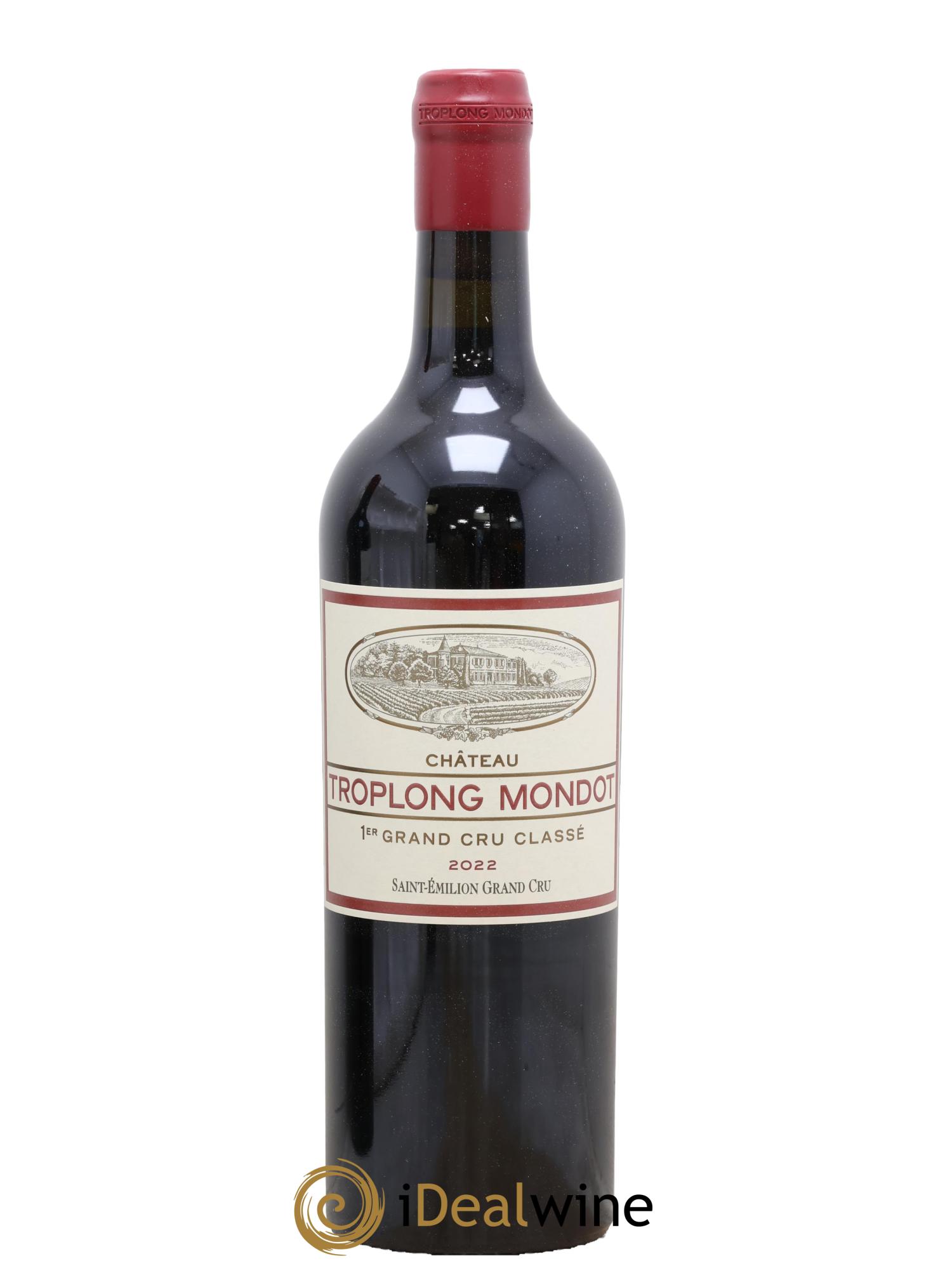 Château Troplong Mondot 1er Grand Cru Classé B 2022 - Lot de 1 bouteille - 0