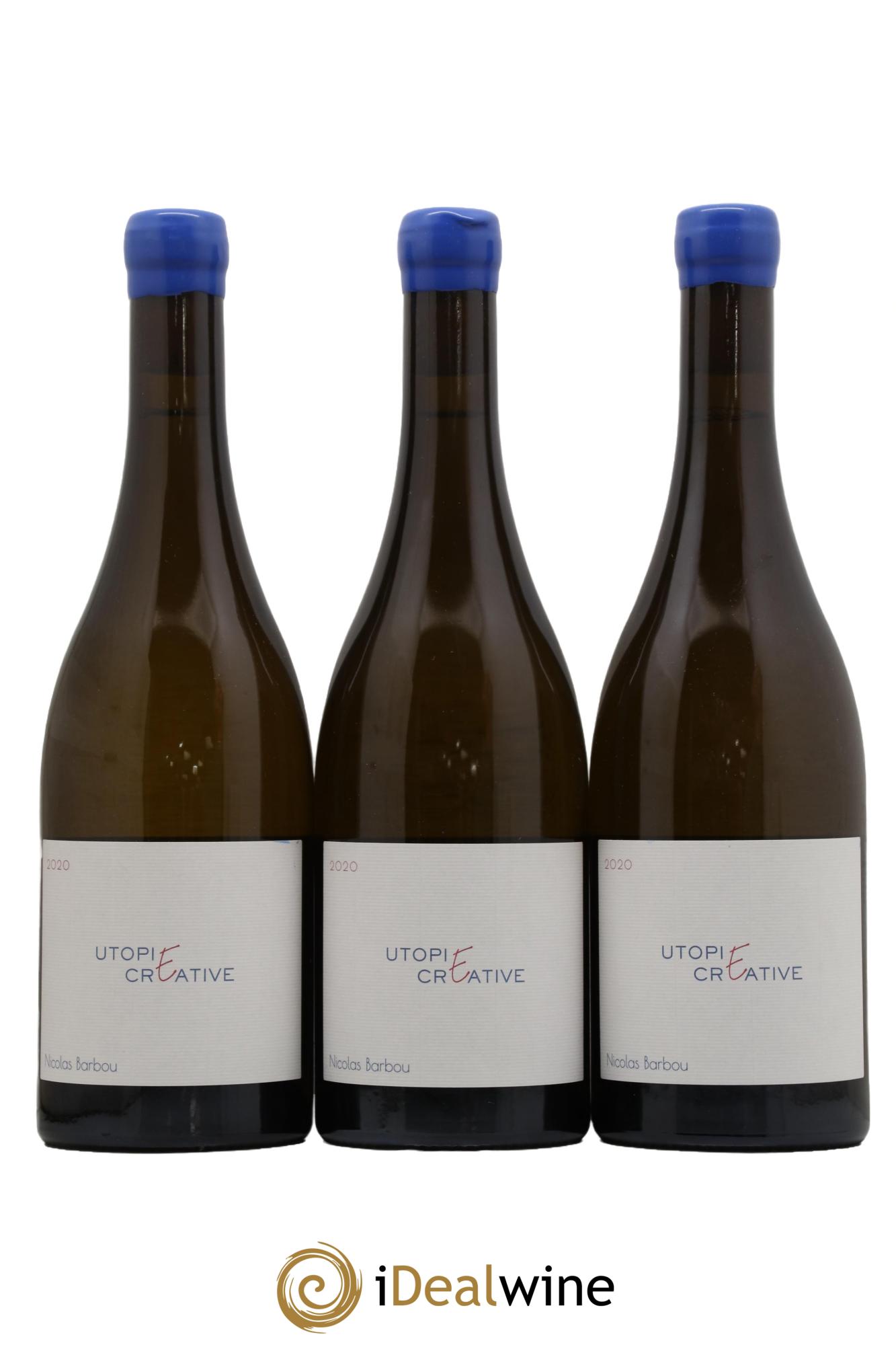 Touraine-Oisly Utopie Créative Nicolas Barbou 2020 - Lot de 3 bouteilles - 0