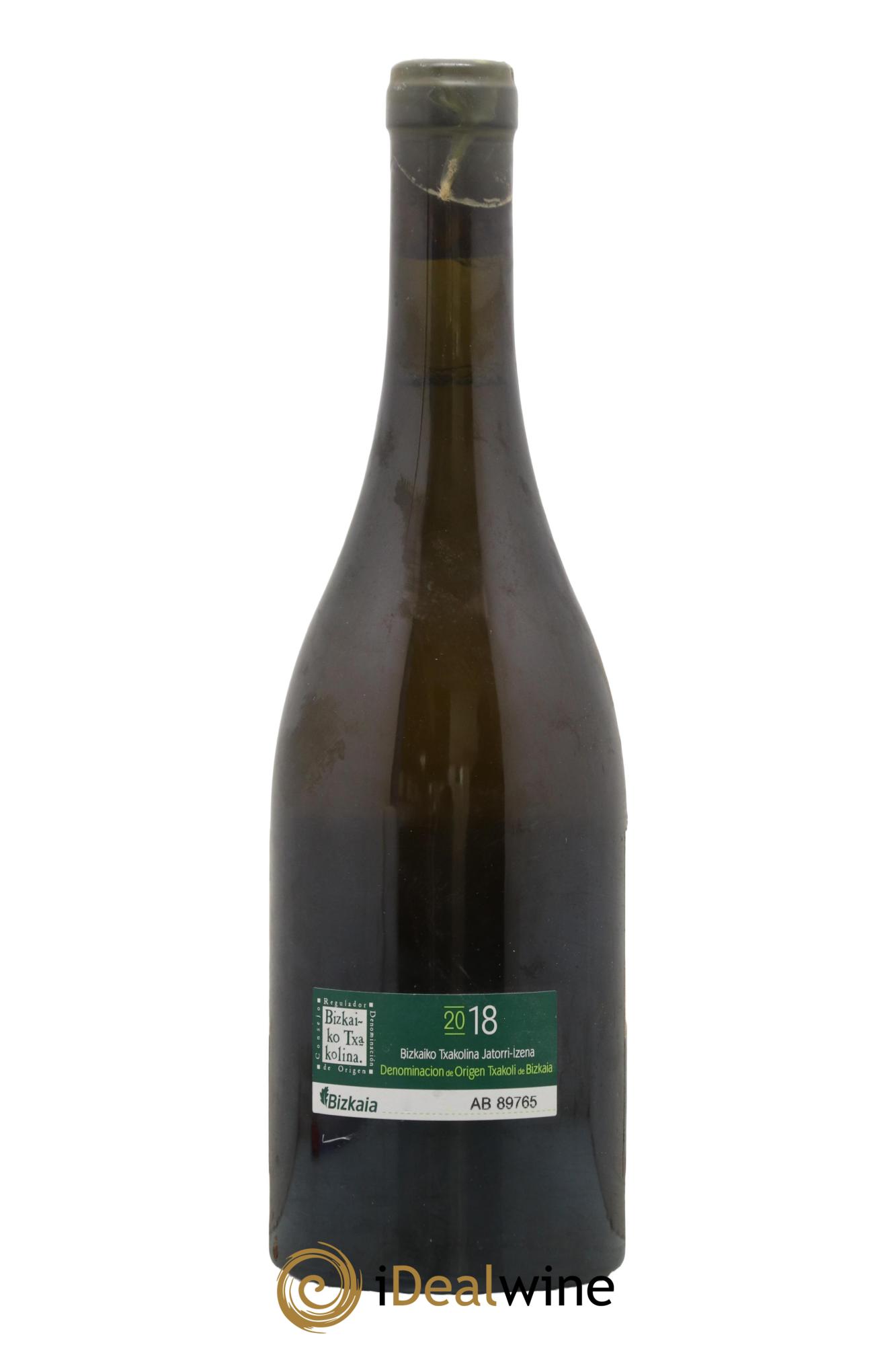 Espagne Hegan Egin Imanol Garay 2018 - Lot de 1 bouteille - 1