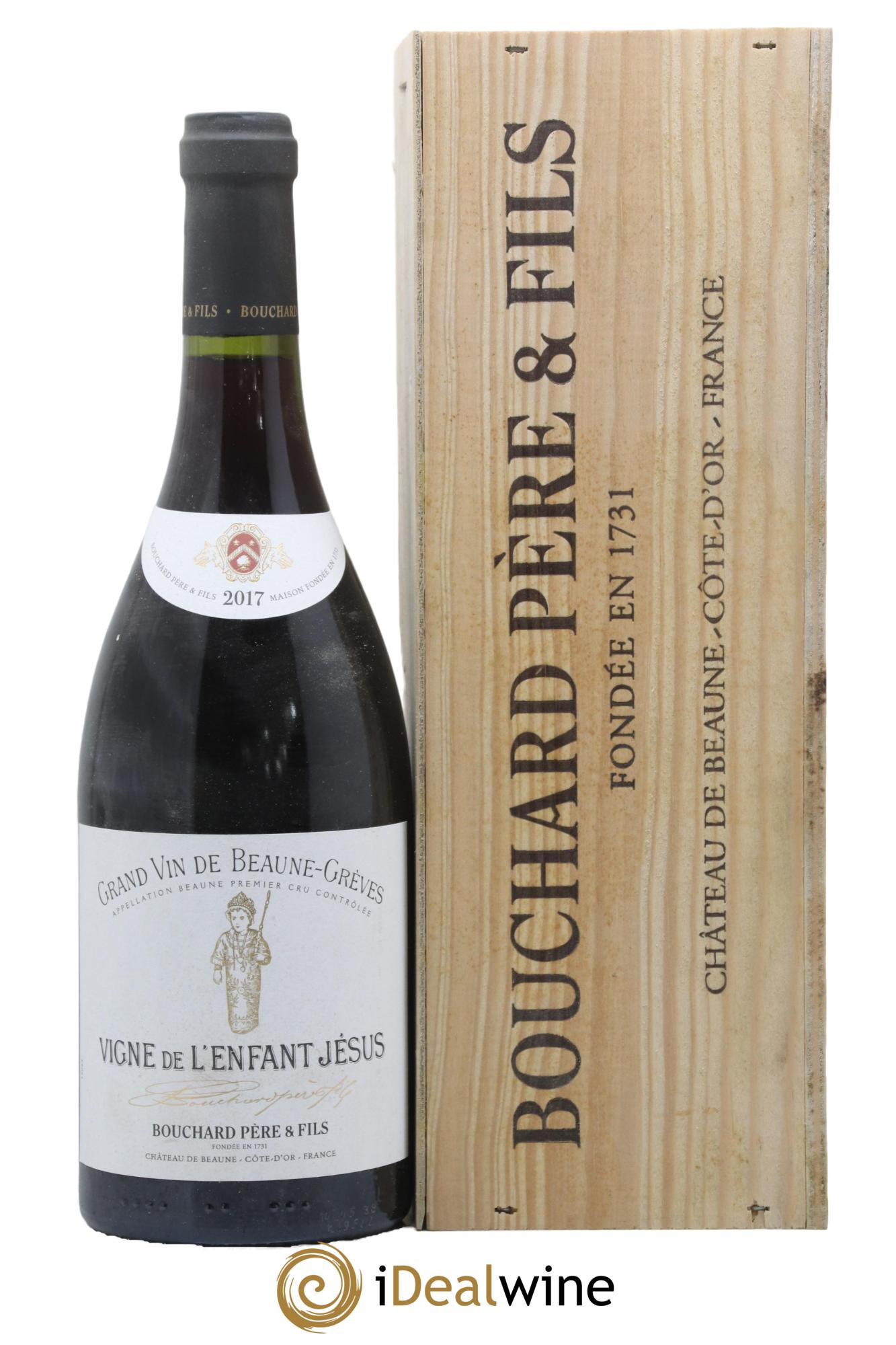 Beaune 1er Cru Grèves - Vigne de l'Enfant Jésus Bouchard Père & Fils 2017 - Lot of 1 bottle - 0