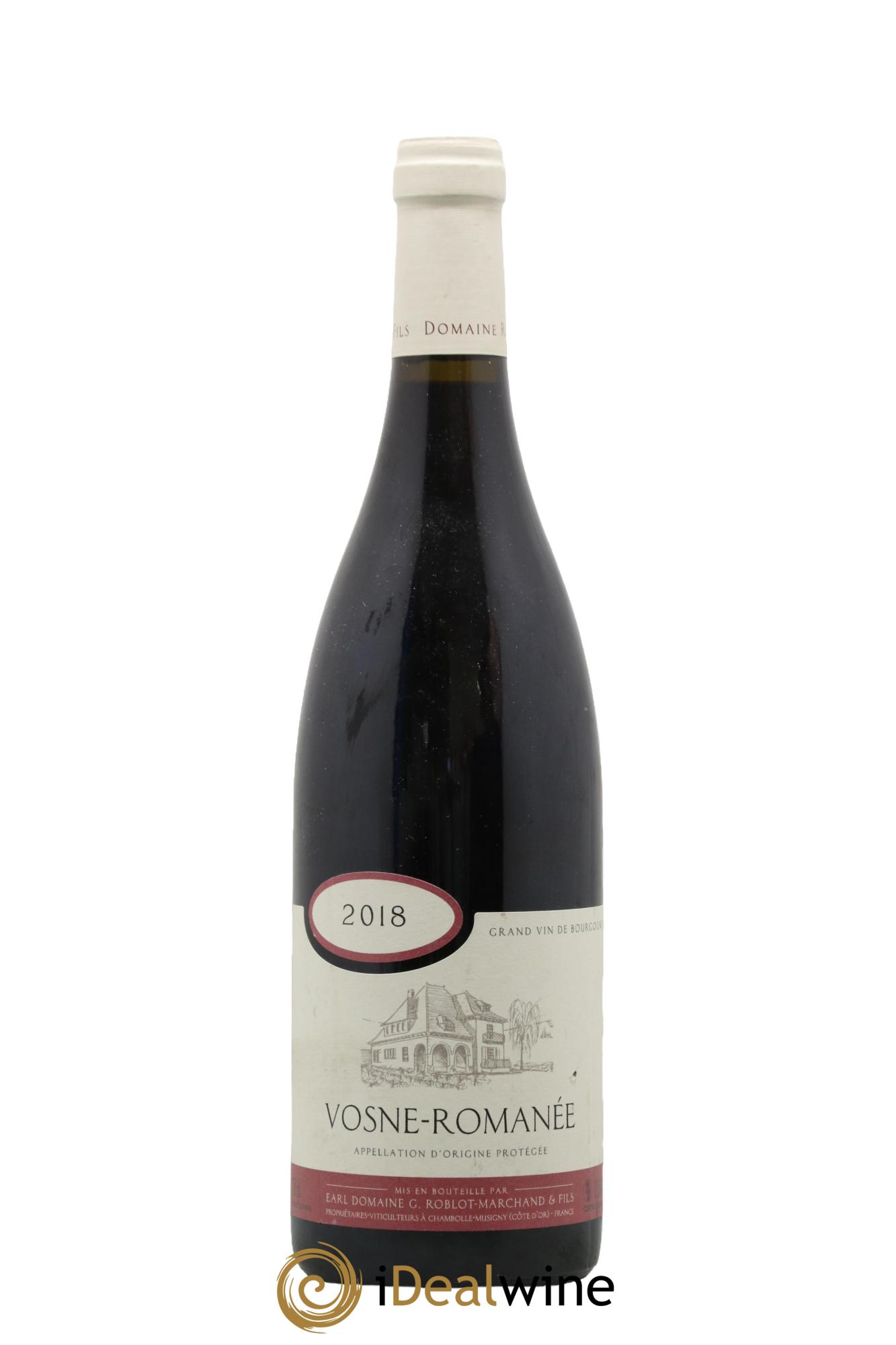 Vosne-Romanée G.Roblot-Marchand & Fils 2018 - Lot de 1 bouteille - 0