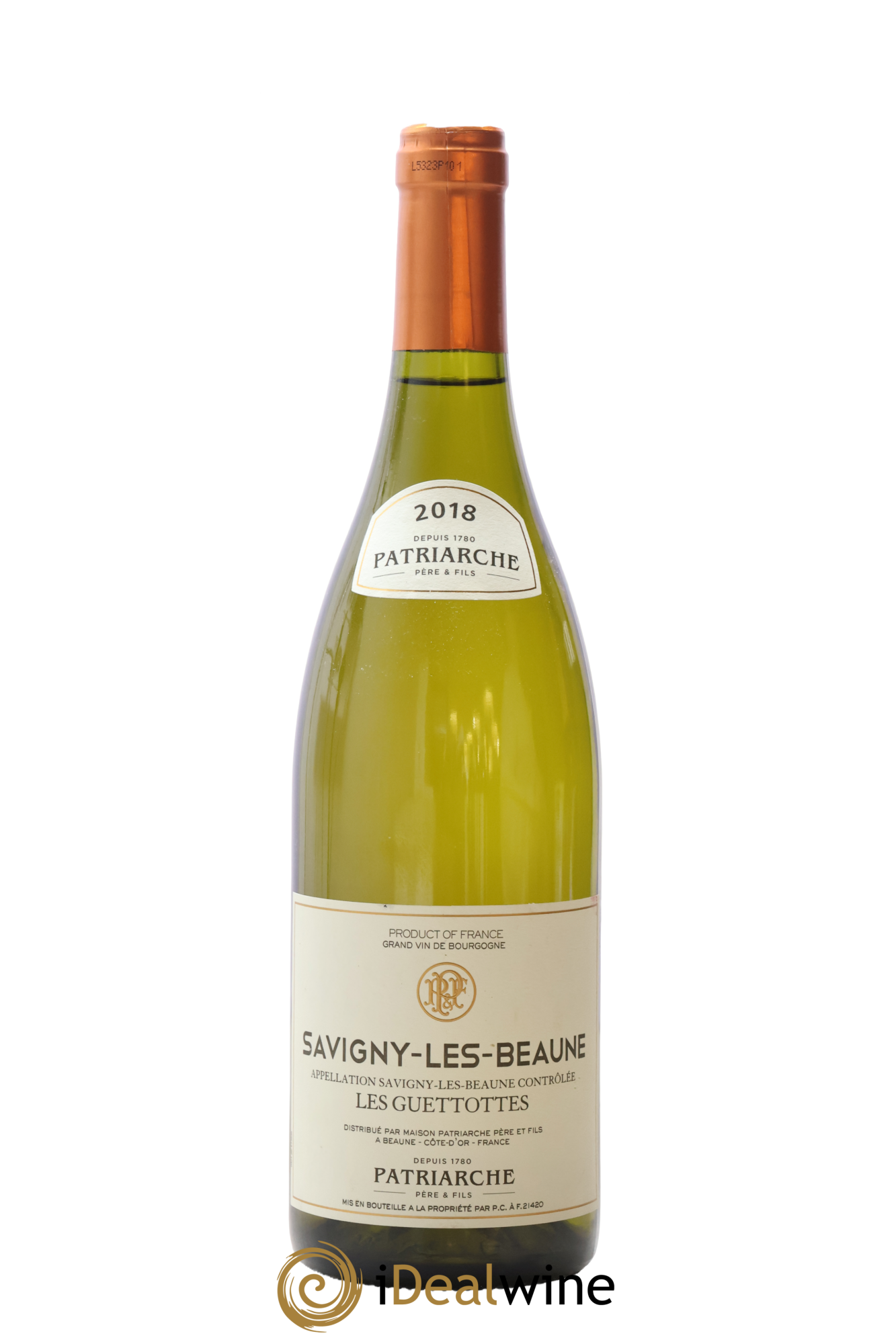 Savigny-lès-Beaune Les Guettottes Patriarche 2018 - Lot of 1 bottle - 0