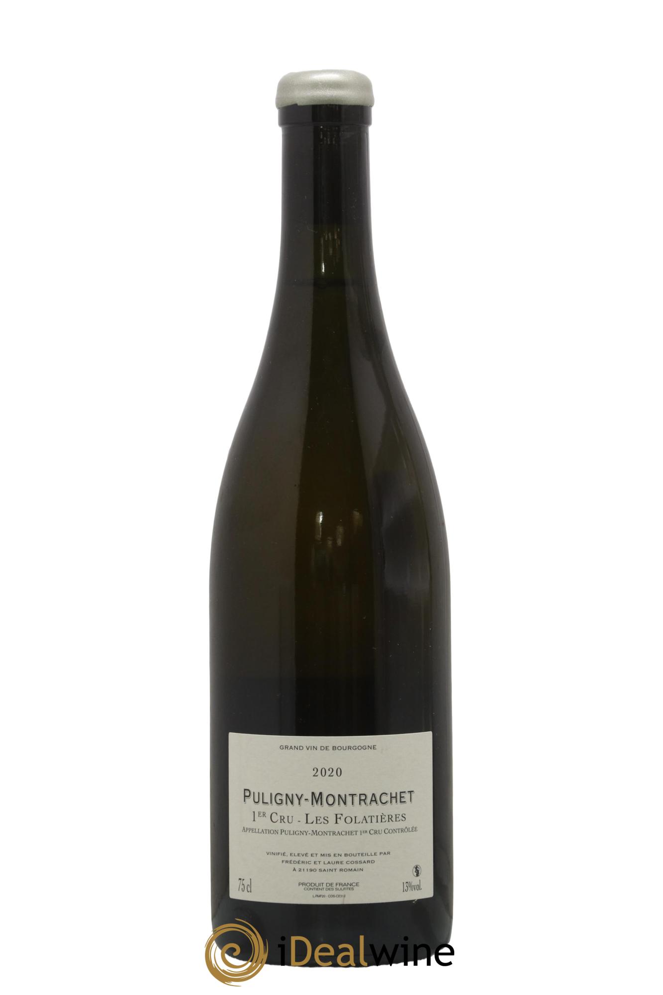 Puligny-Montrachet 1er Cru Les Folatières Domaine de Chassorney - Frédéric Cossard 2020 - Posten von 1 Flasche - 1