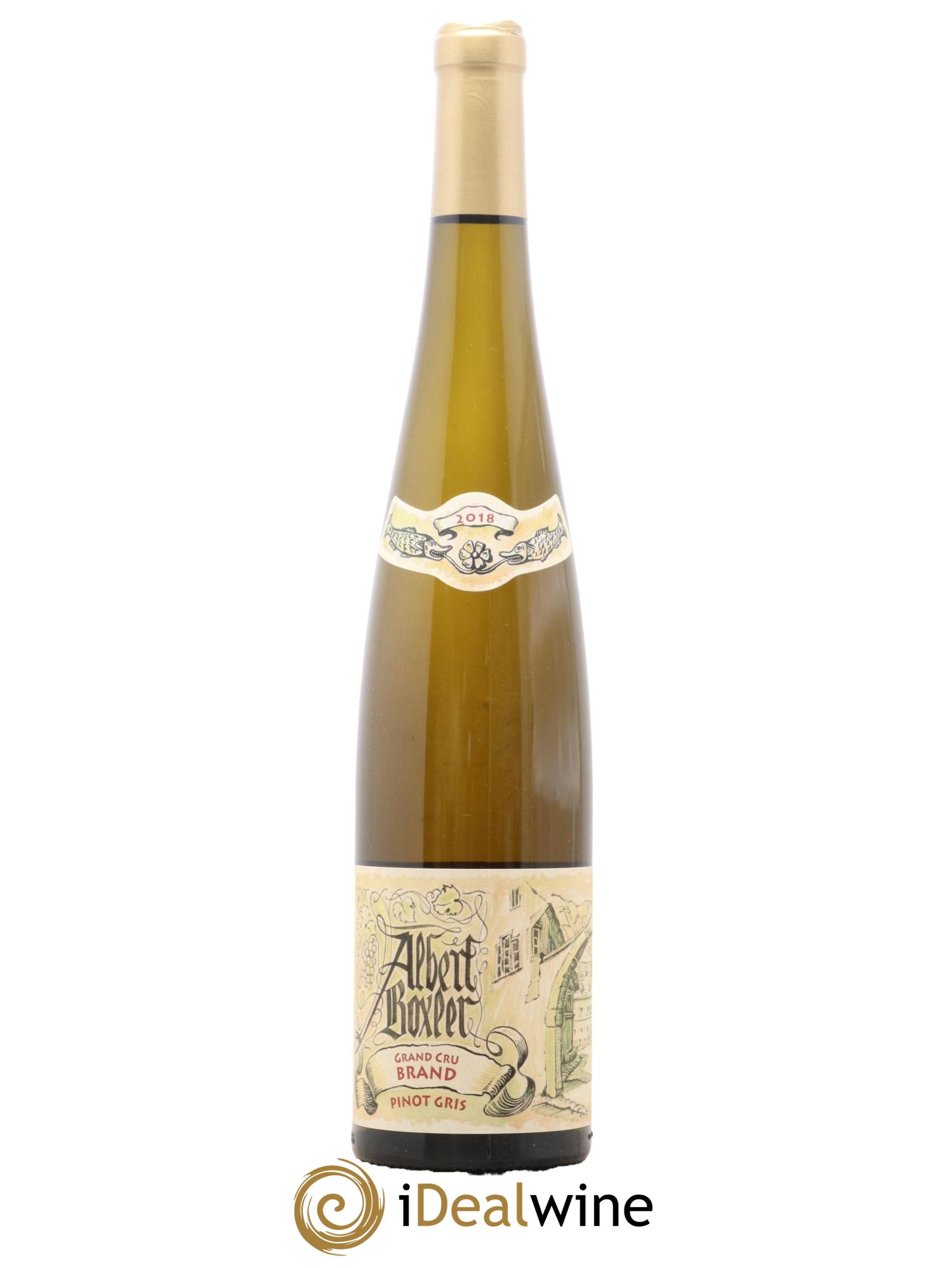 Alsace Grand Cru Pinot Gris Brand Domaine Albert Boxler 2018 - Lot de 1 bouteille - 0