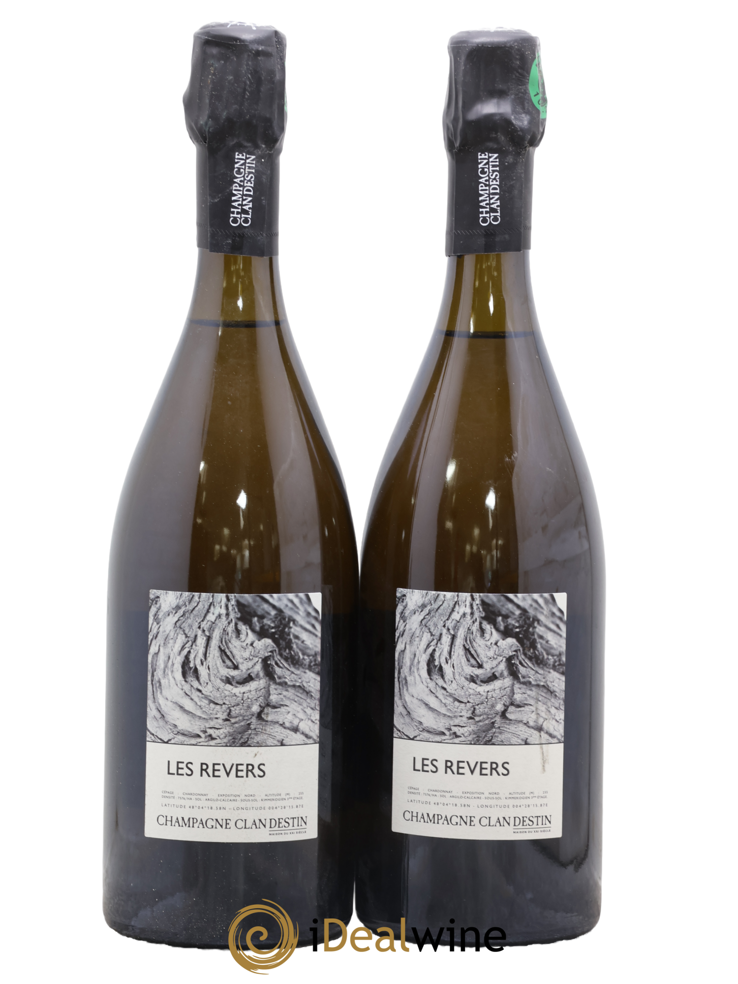 Les Revers Brut Nature Clandestin 2020 - Lot of 2 bottles - 0