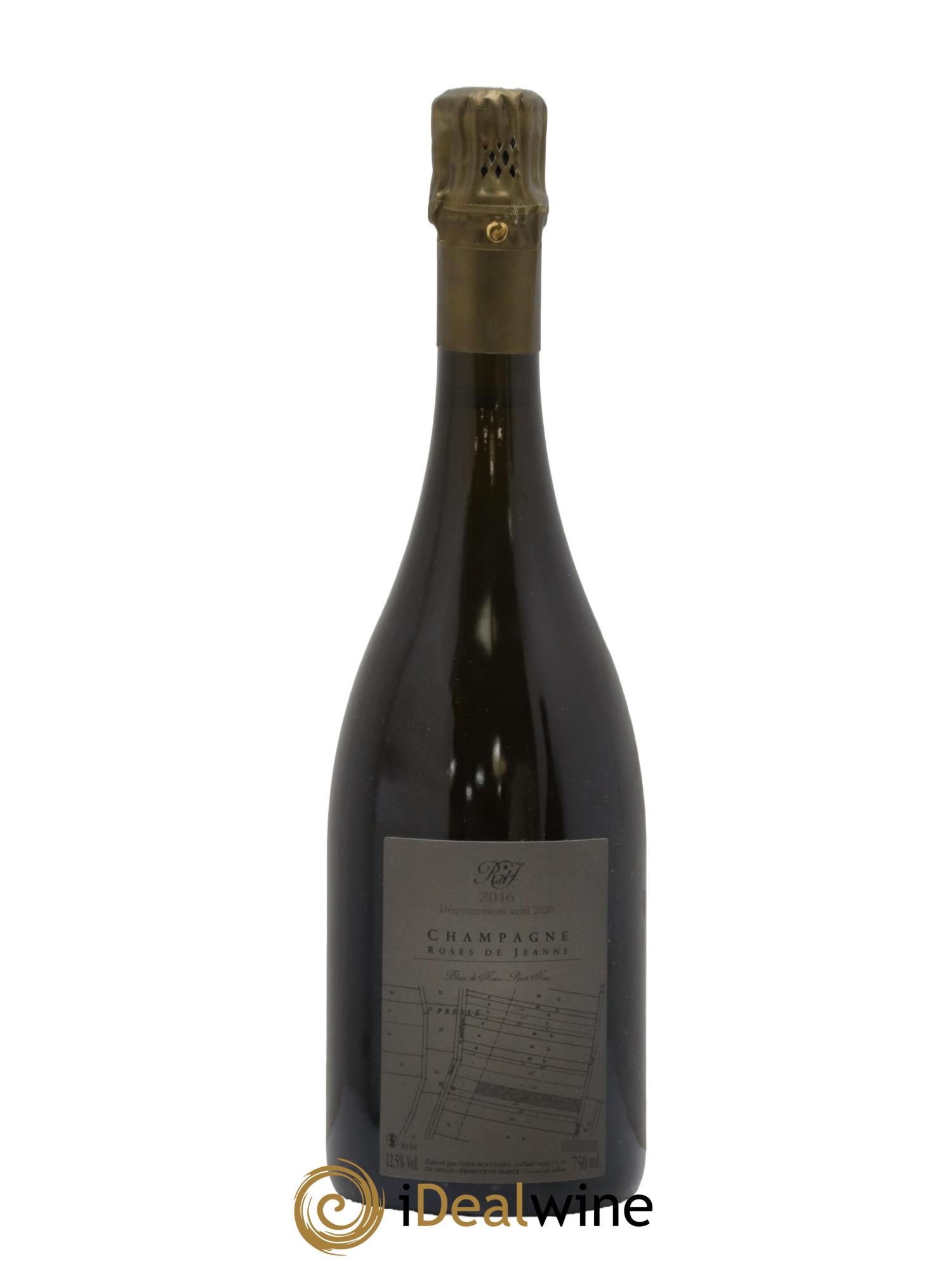 Roses de Jeanne Presle Blanc de Noirs Cédric Bouchard 2016 - Lot of 1 bottle - 1