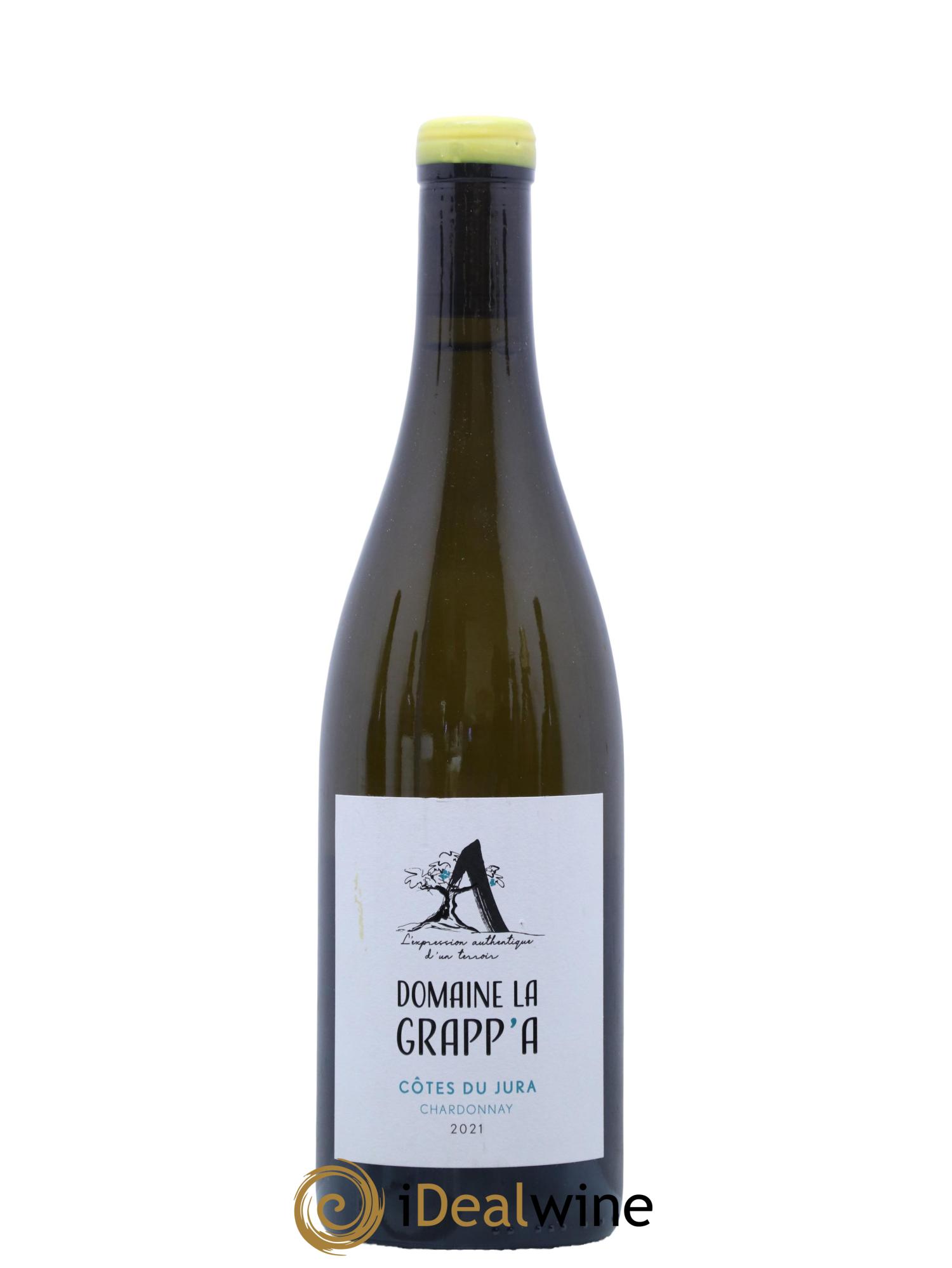 Côtes du Jura Chardonnay La Pierre Domaine de la Grapp'A 2021 - Lot de 1 bouteille - 0