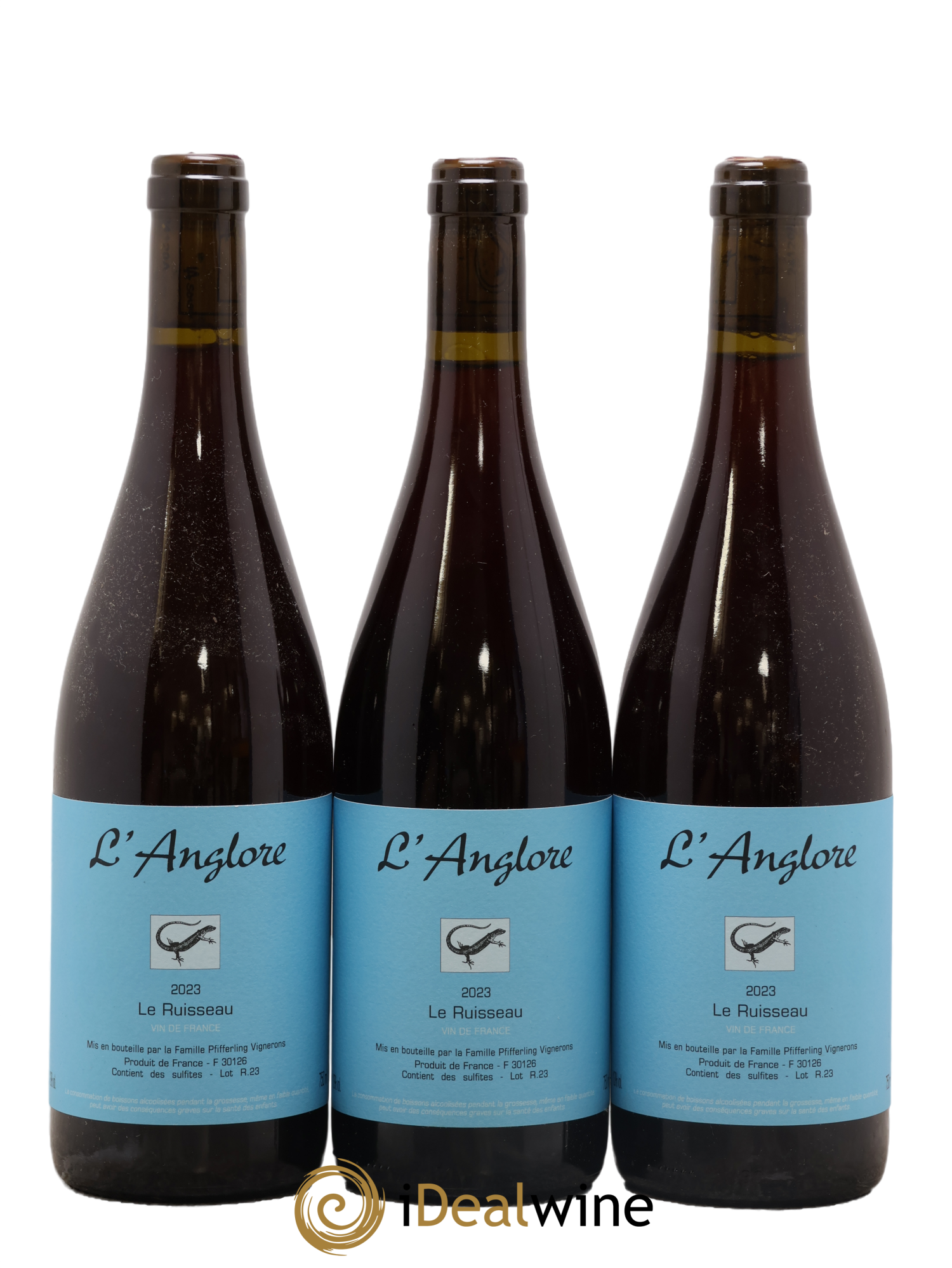 Vin de France Le Ruisseau L'Anglore 2023 - Lot de 3 bouteilles - 0
