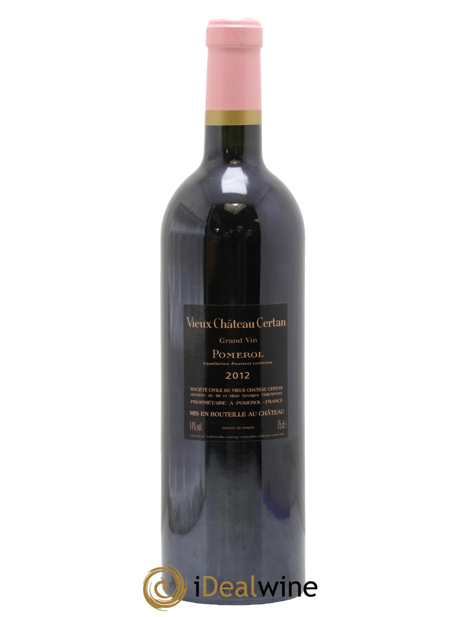 Vieux Château Certan 2012 - Posten von 1 Flasche - 1