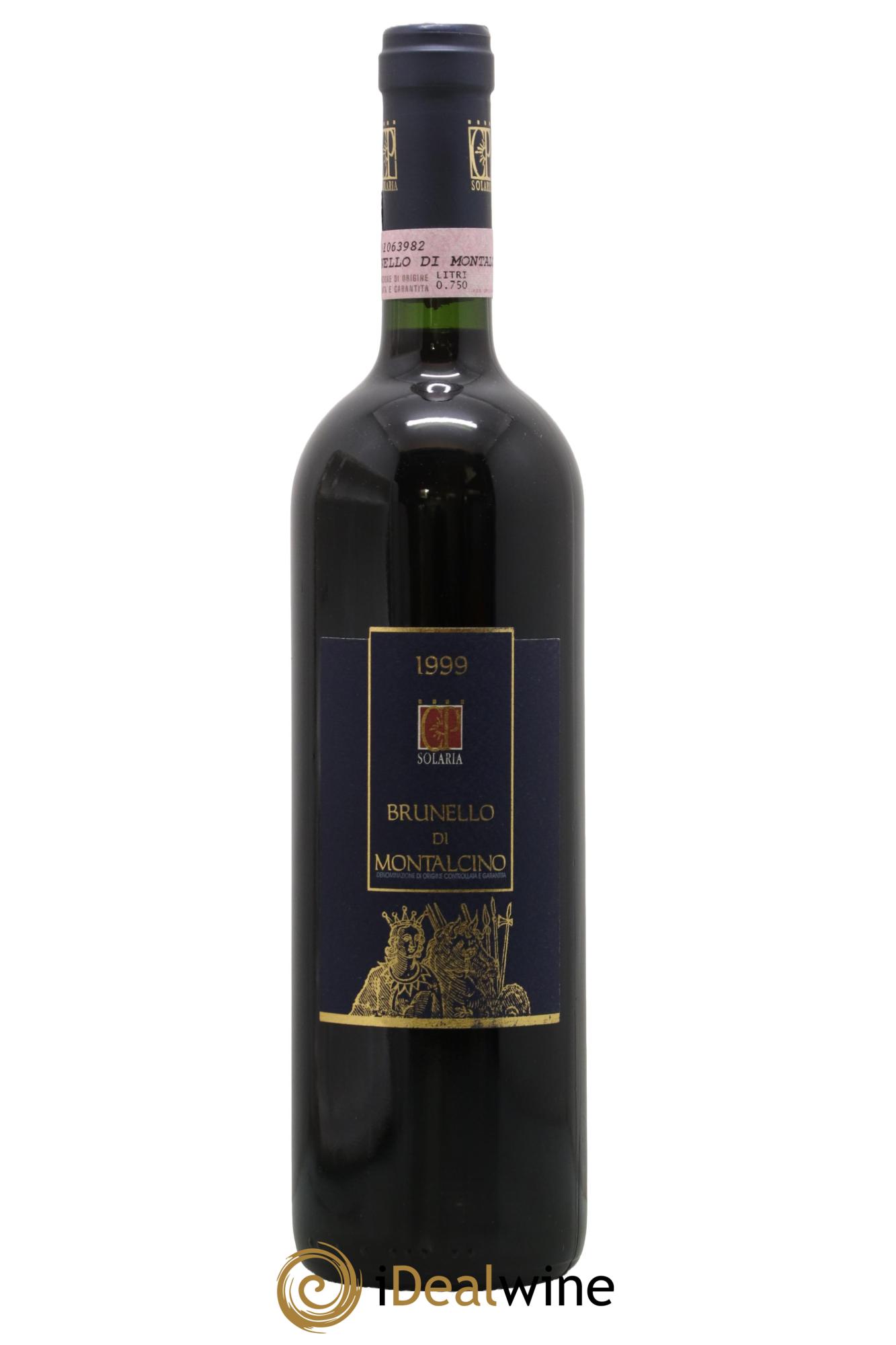 Brunello di Montalcino Solaria 1999 - Posten von 1 Flasche - 0